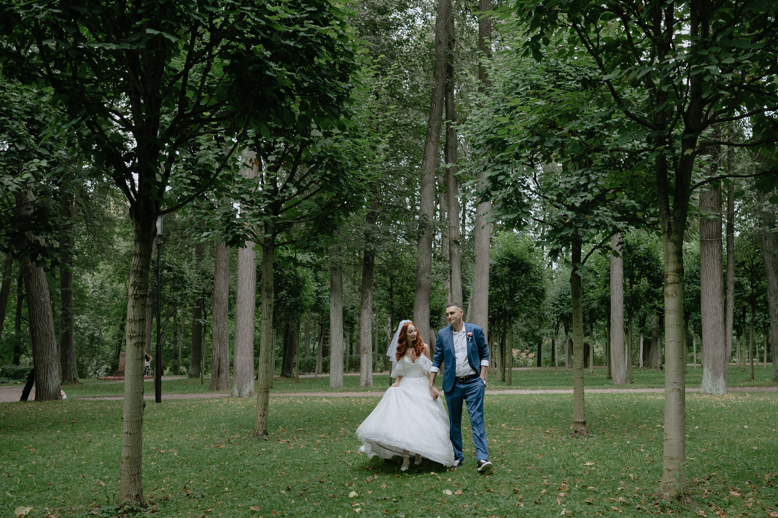 Регистрация брака и свадебная фотосессия в музее-заповеднике Остафьево. Свадебный фотограф Москва — Сергей и Татьяна