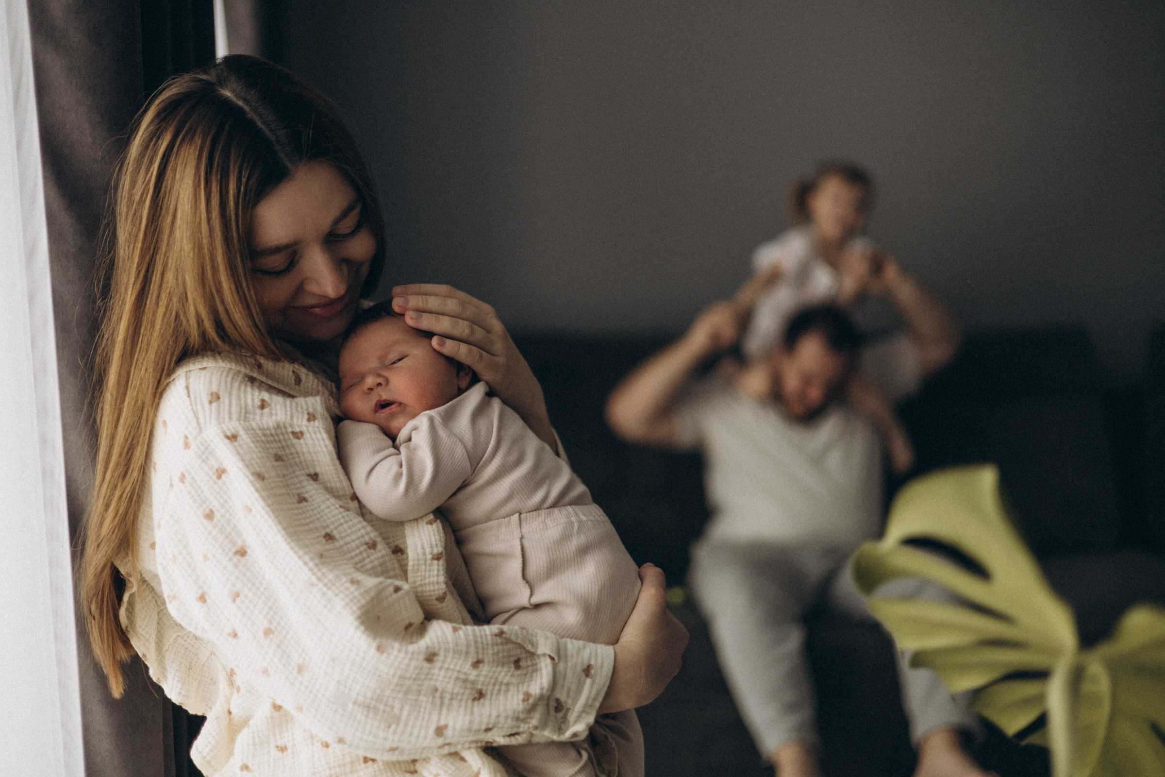 Первый месяц дома. Свадебный и семейный фотограф в Магнитогорске Катя Буряк
