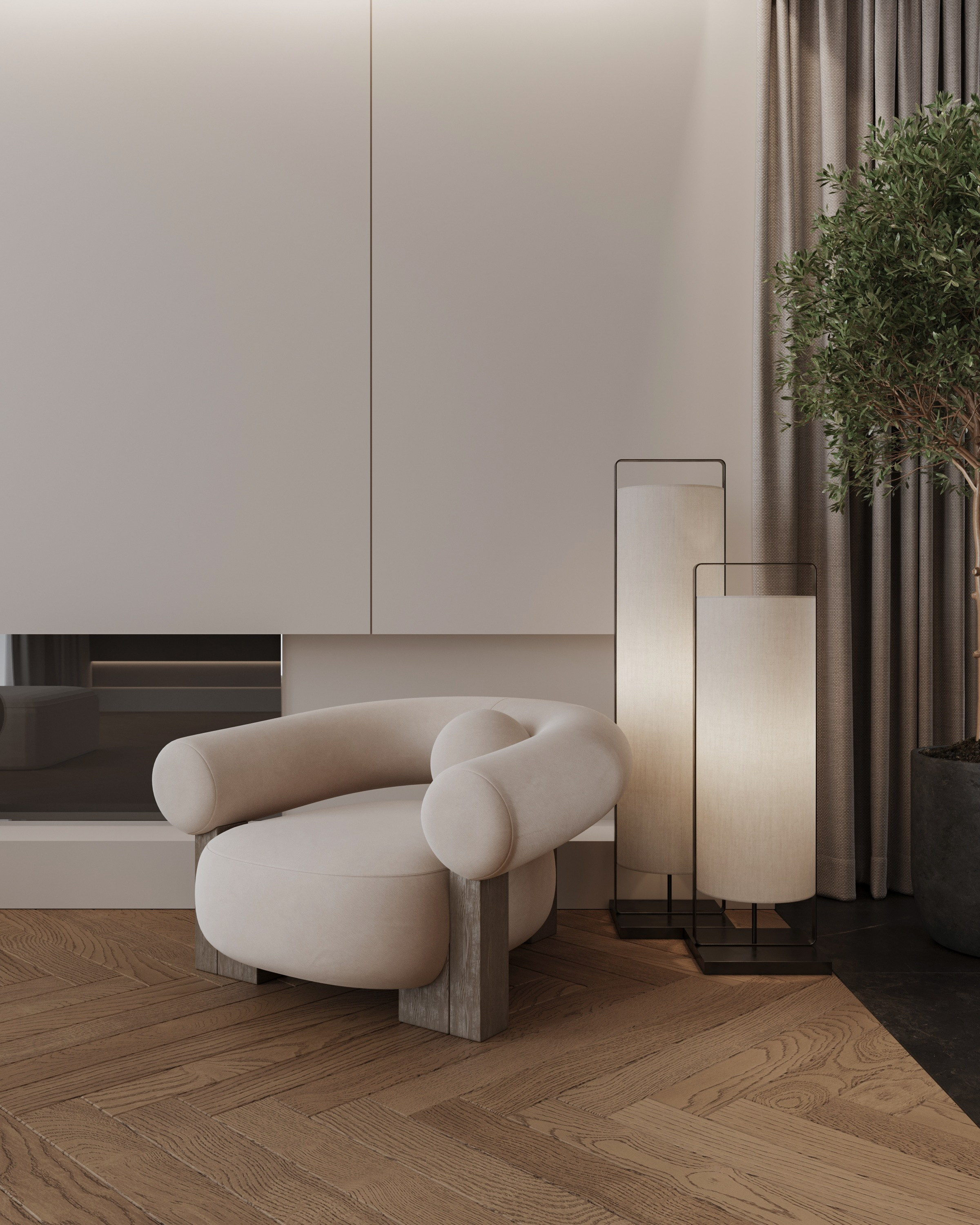 FOREST HOUSE. 3d визуализатор Анастасия Науменко