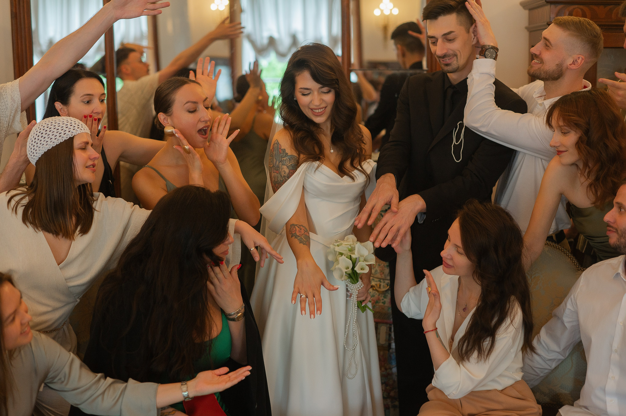 Динамичная свадьба где гости были активными участниками праздника. Свадебный фотограф в Ярославле Денис Медоваров
