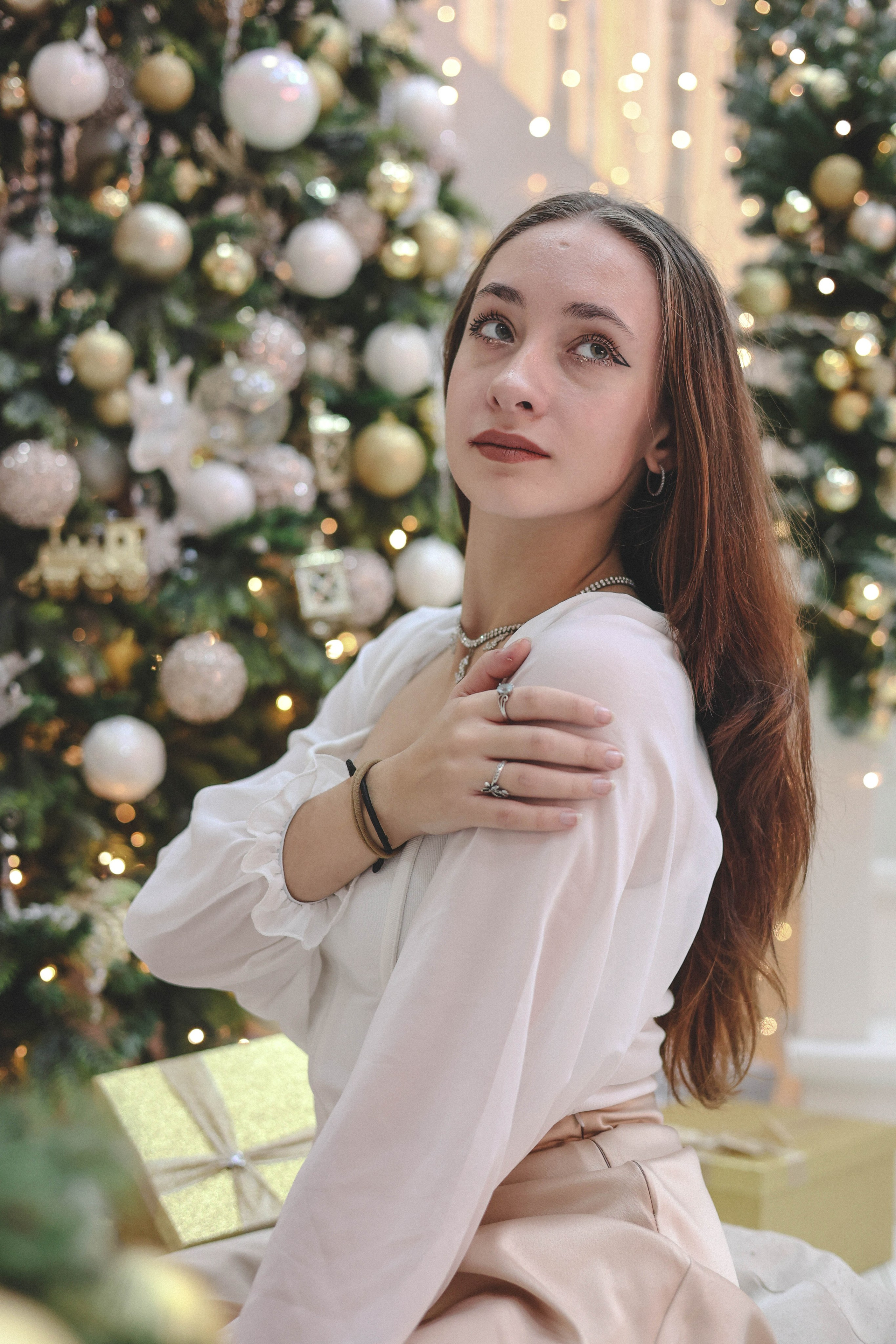 Новогодняя история «Ирина и ее семья». Фотограф в Москве Анастасия Калинина