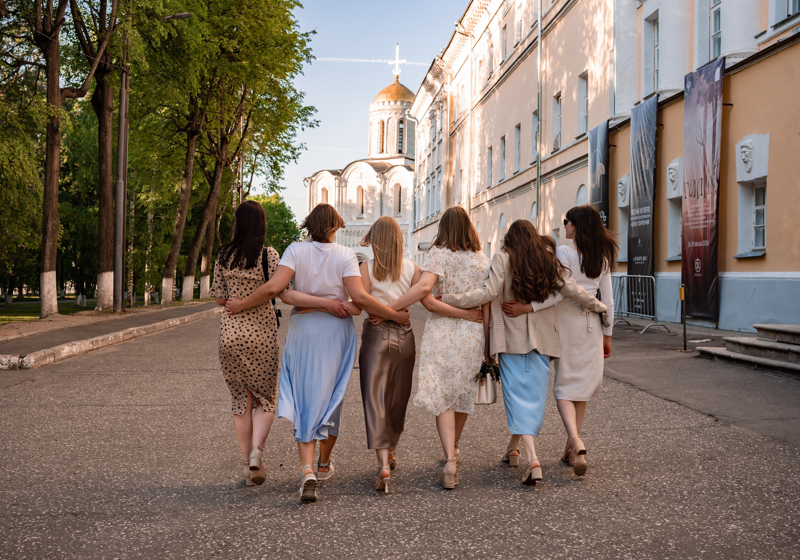 Прогулка подружек. Фотограф в городе Владимир