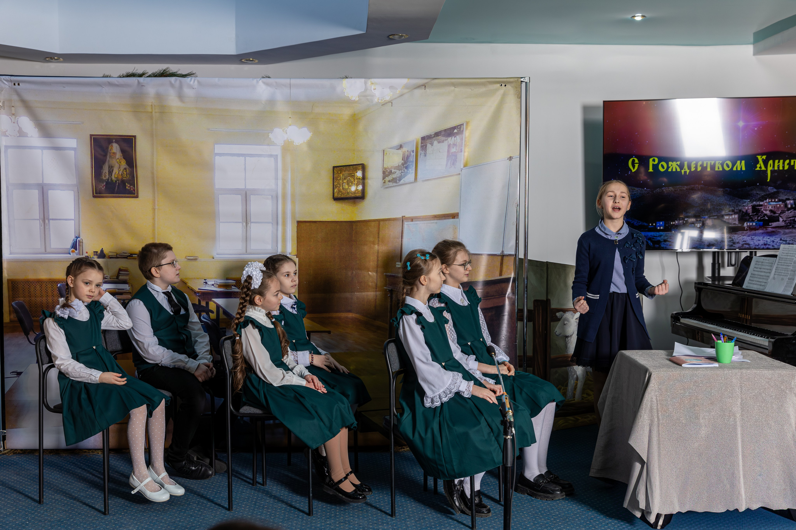 Рождество Воскресная школа 2025. Фотограф Таинств Крещение и Венчания г. Магадан Власова Ульяна