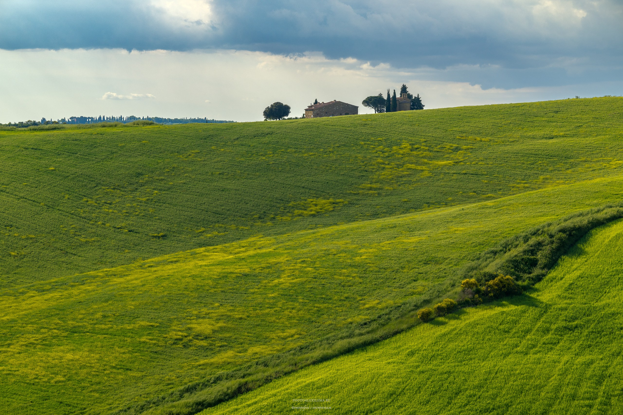 Долина Валь д’Орча-сердце Тосканы. Авторские стильные фотокартины