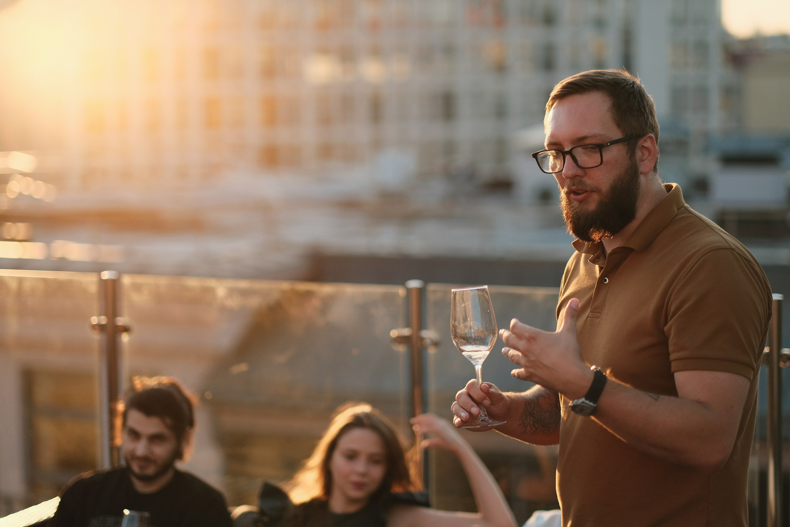 Вечеринка на крыше в Москве. Фотограф Михаил Ерохин | Москва