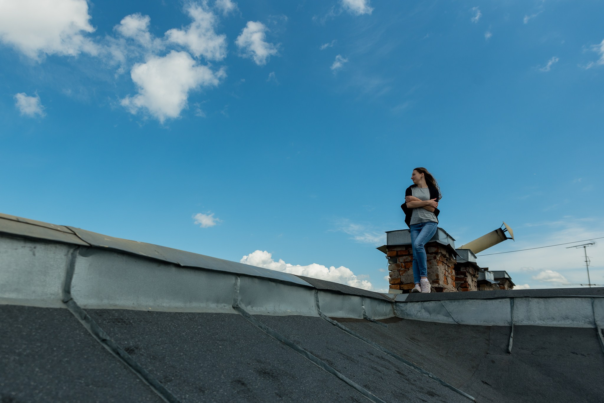 Крыша у Исаакиевского собора. Свадебный и семейный фотограф из Санкт-Петербурга Климов Анатолий