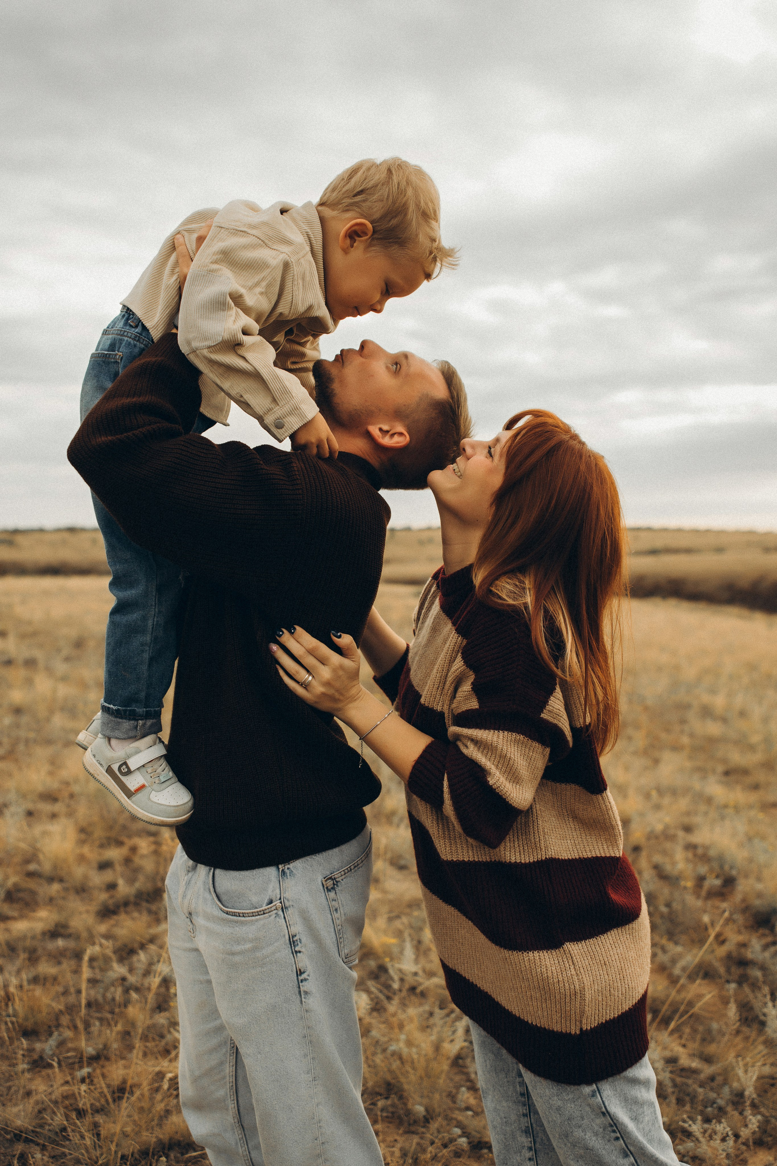 Оля, Лёша и Олежка. Семейный фотограф и детский фотограф в Волгограде Алеся Бутакова — дет