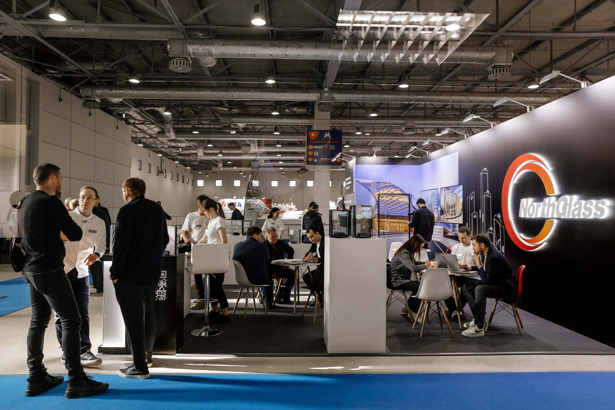 Экспоцентр Мир стекла northglass. Профессиональный фотограф Инесса Новикова в Москве