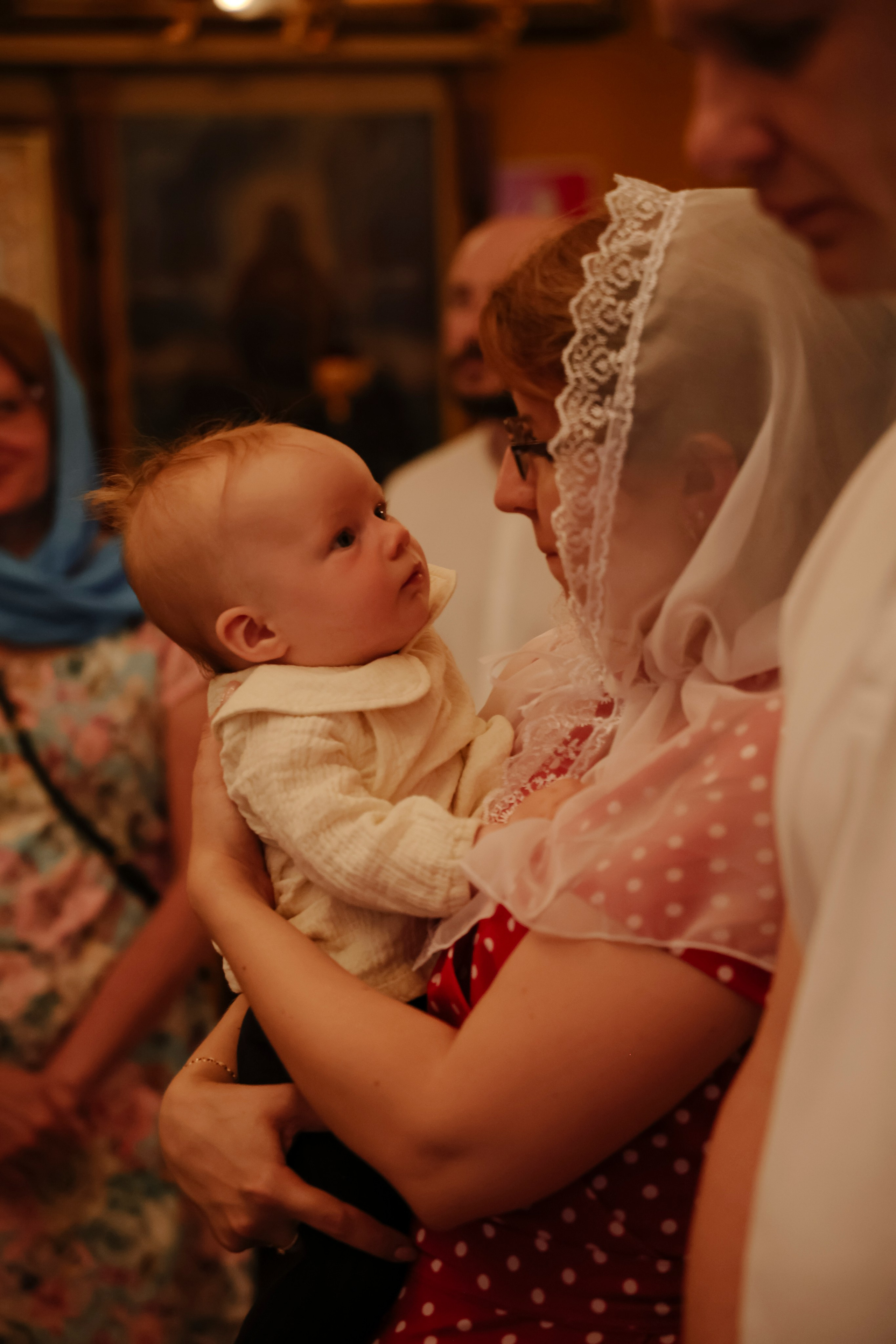 Крещение Анастасии. Фотограф новорожденных