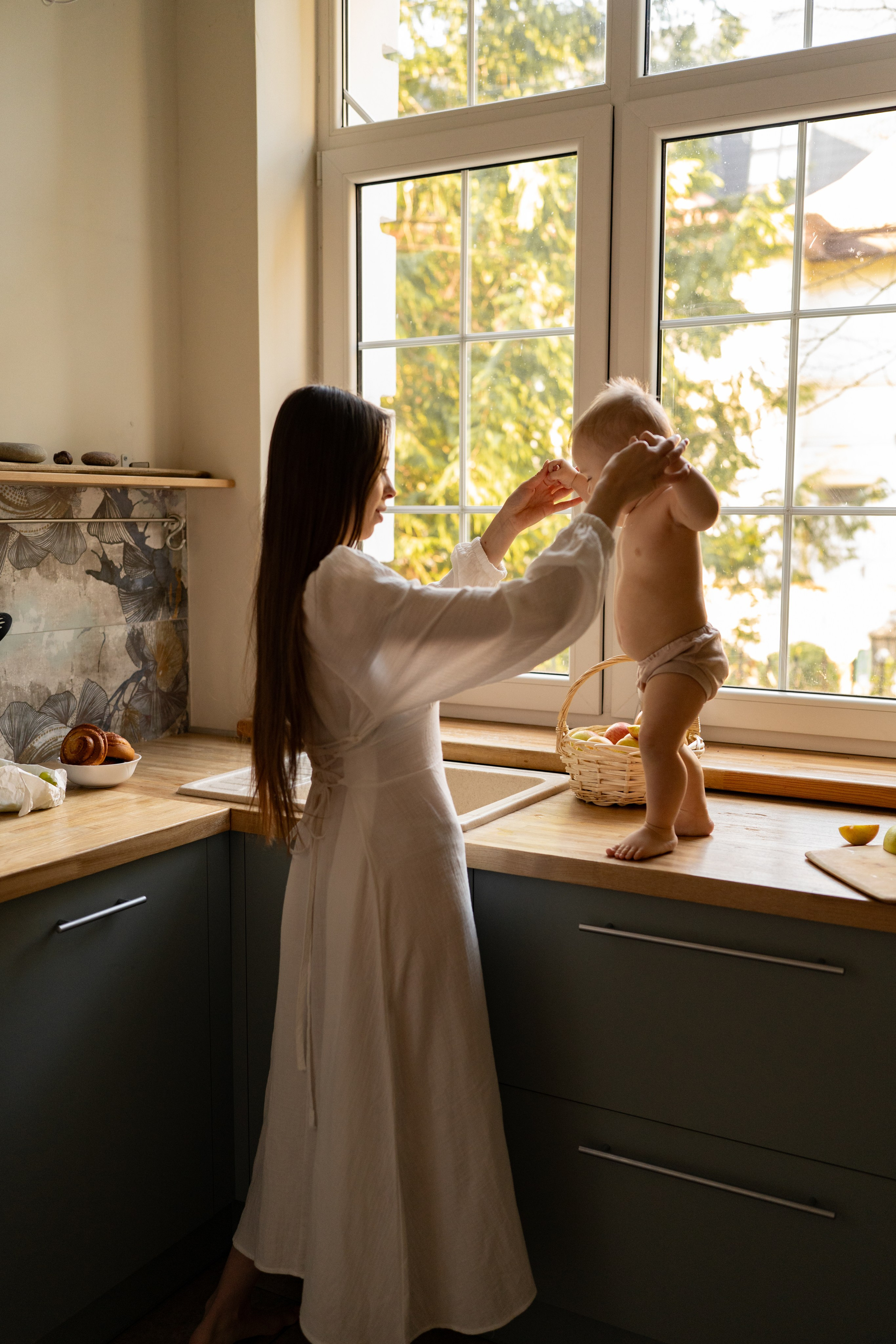 «Уютным вечером». Фотограф материнства Лена Олюнина Фотограф Калининград