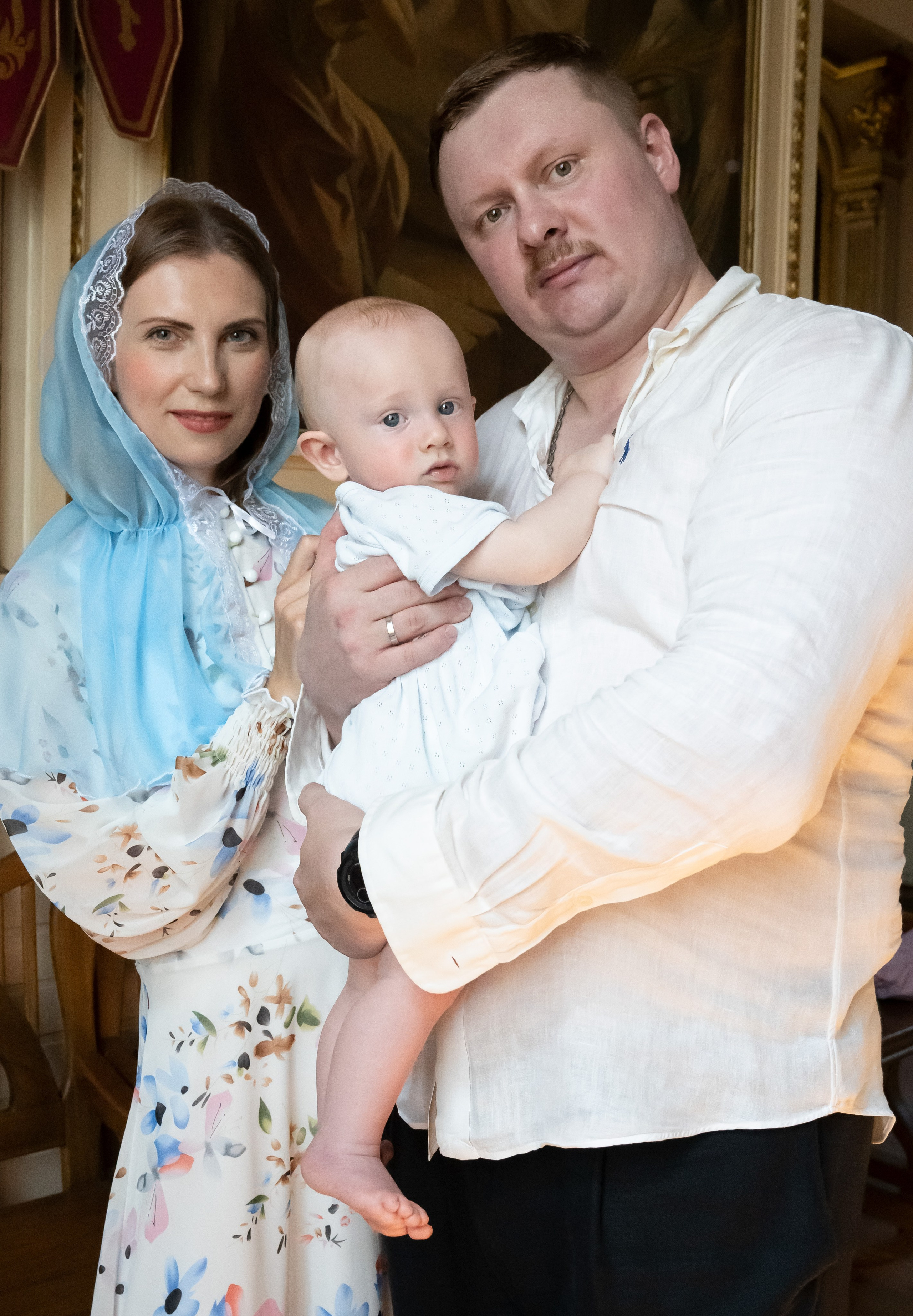 Крещение Ивана. Студийный и портретный фотограф в САНКТ-ПЕТЕРБУРГЕИрина Махаон