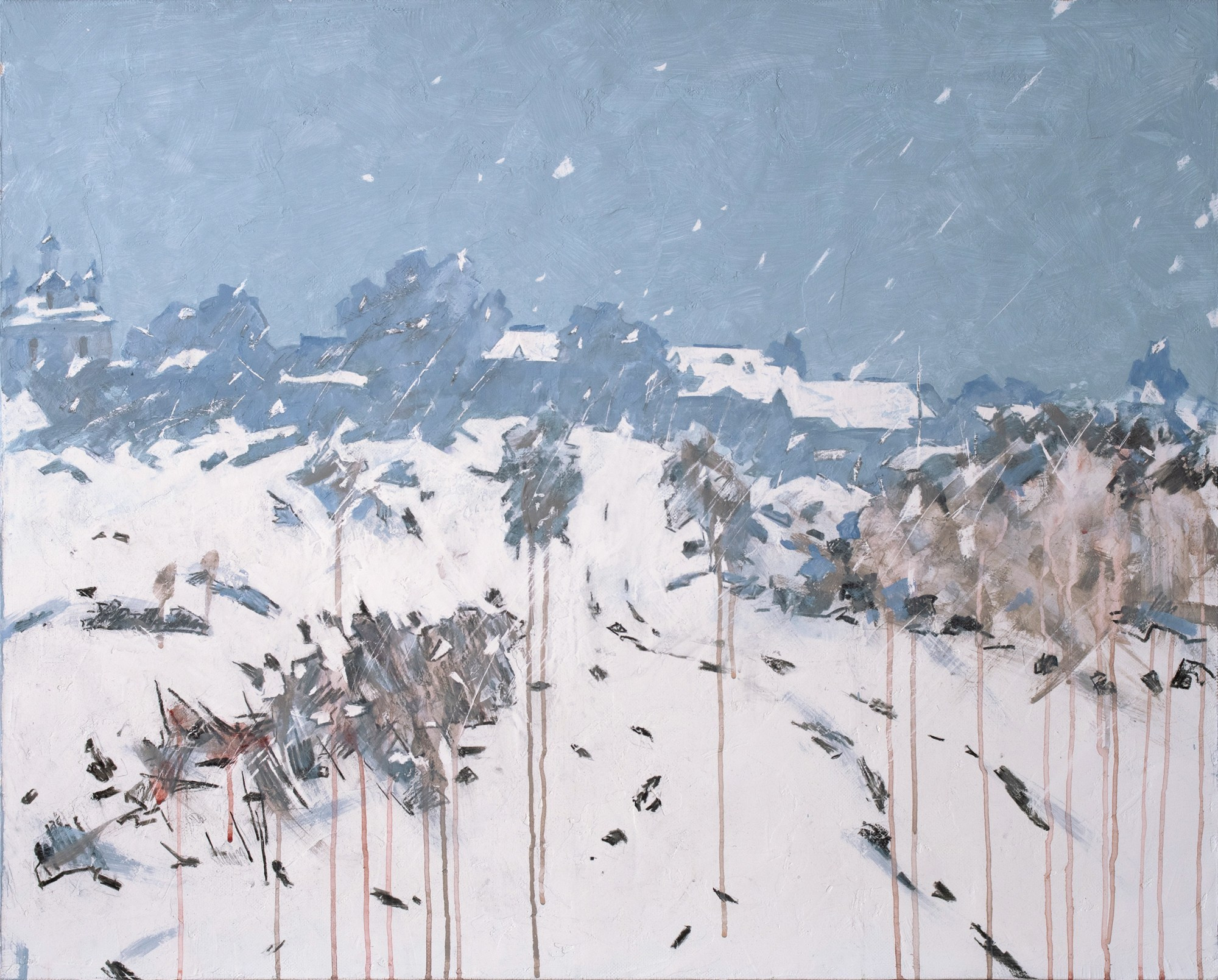 Валентин Фёдоров "Городище" 80x100 см, холст, масло, 2023 г., 130 000 руб.
