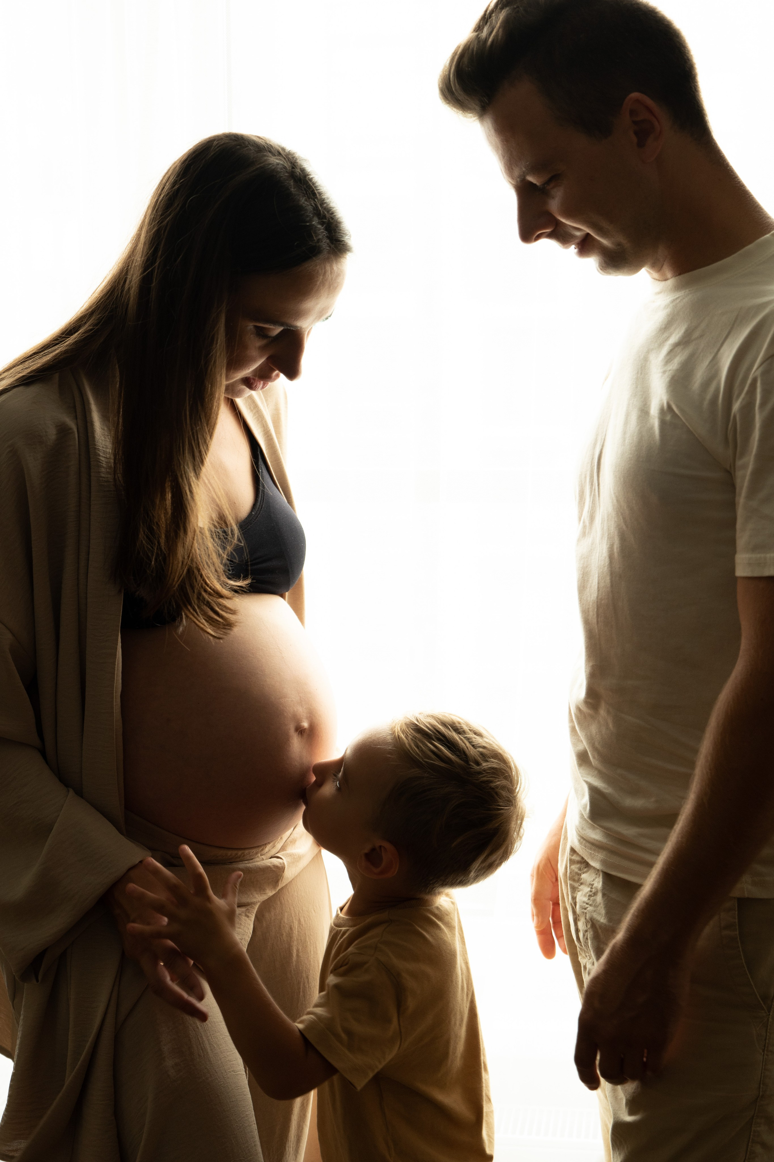 Домашняя фотосессия «В ожидании». Фотограф видеограф Ольга Василевская