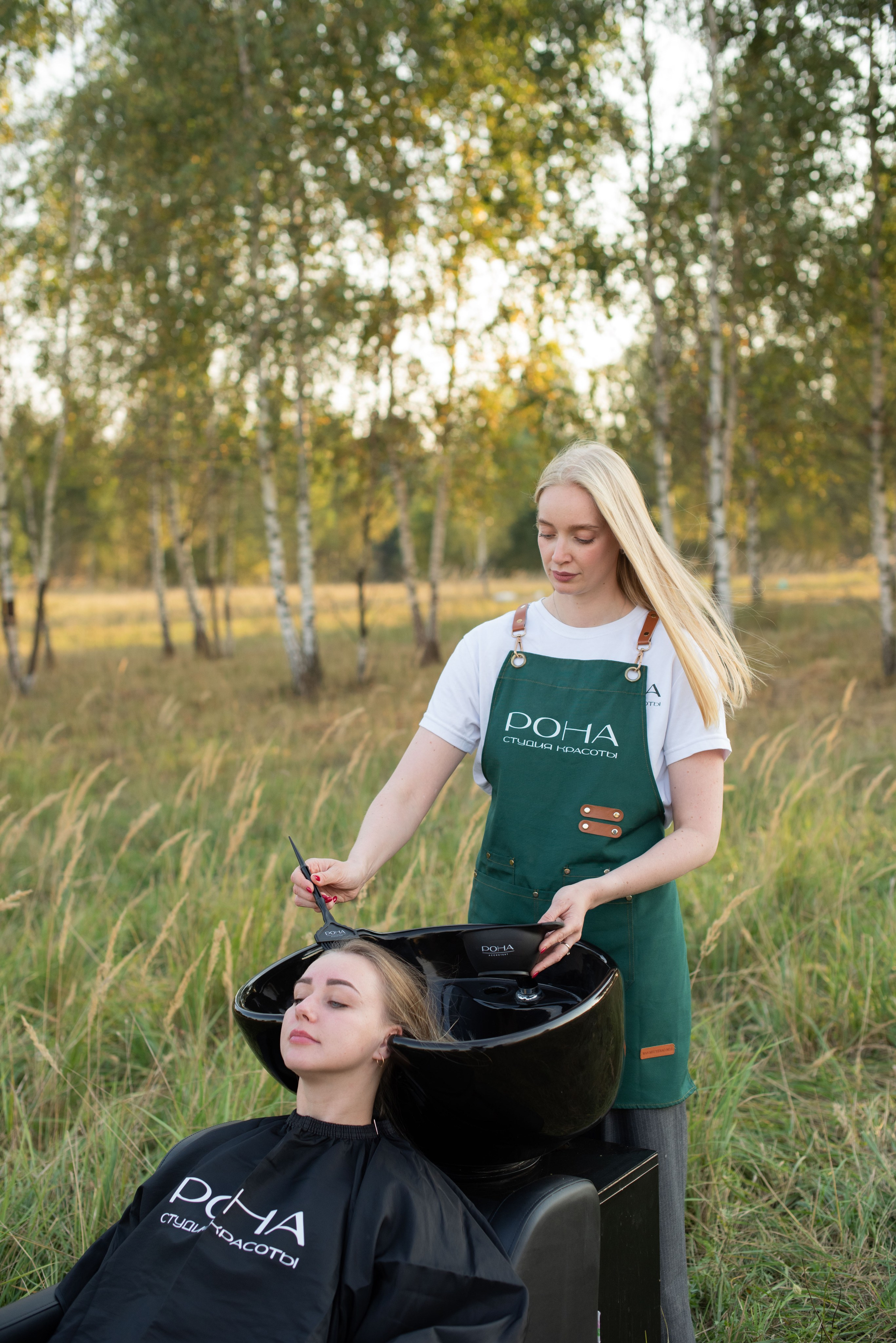 Съемка для бренда РОНА на природе. Женский фотограф в Москве и МО