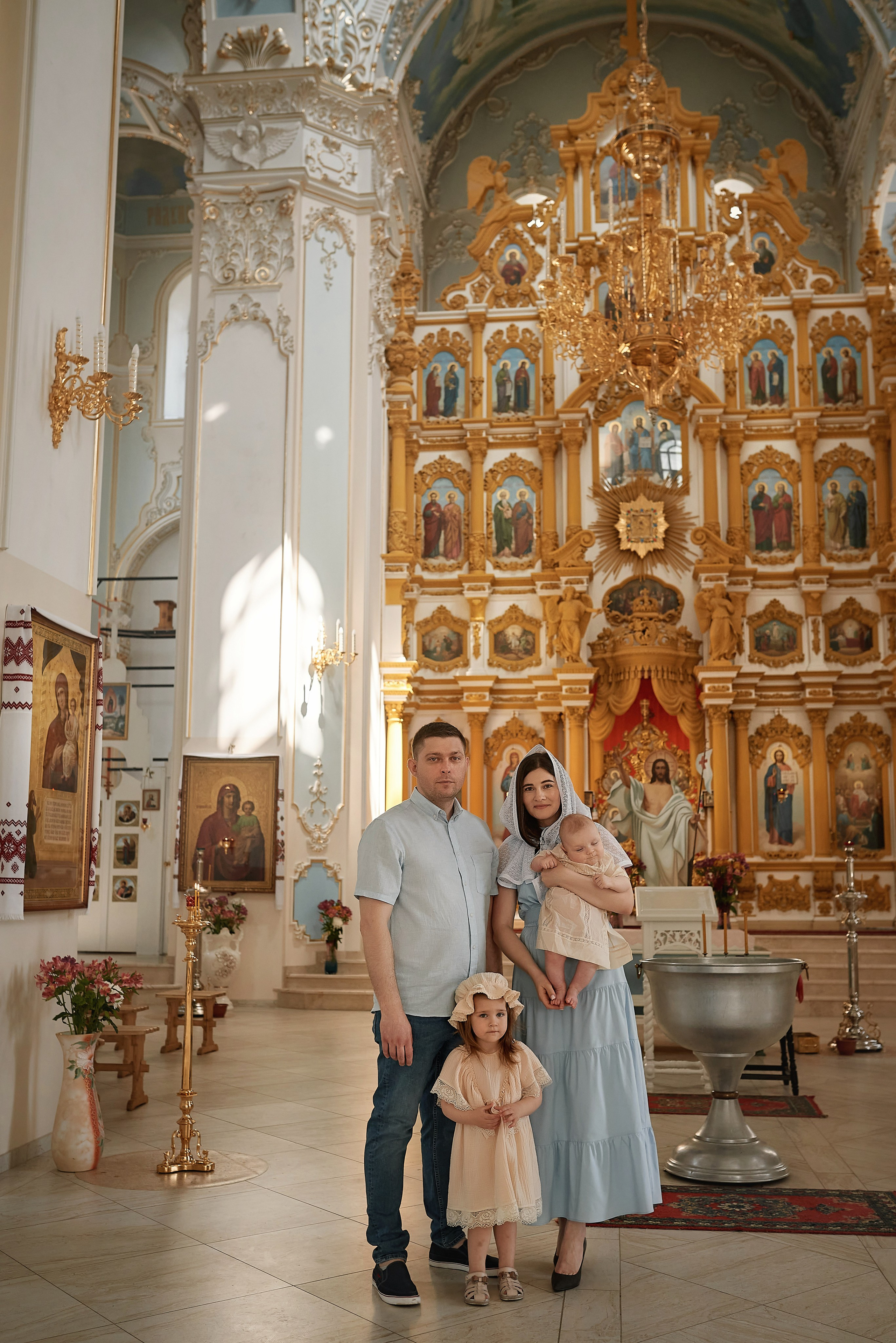 Крещение Александра Храм Святой Троицы г. Батайск. Семейный фотограф в Ростове-на-Дону Татьяна Литвинова