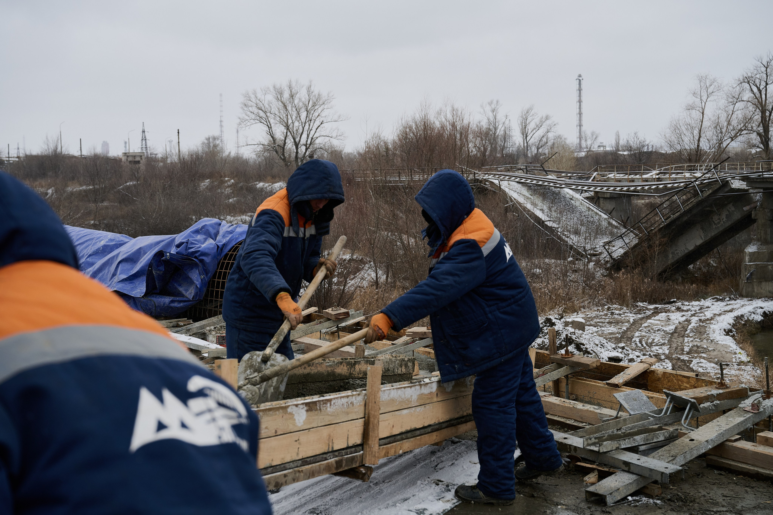 Северодонецк (Луганская область). Декабрь 2024. Фотограф Роман Адлер