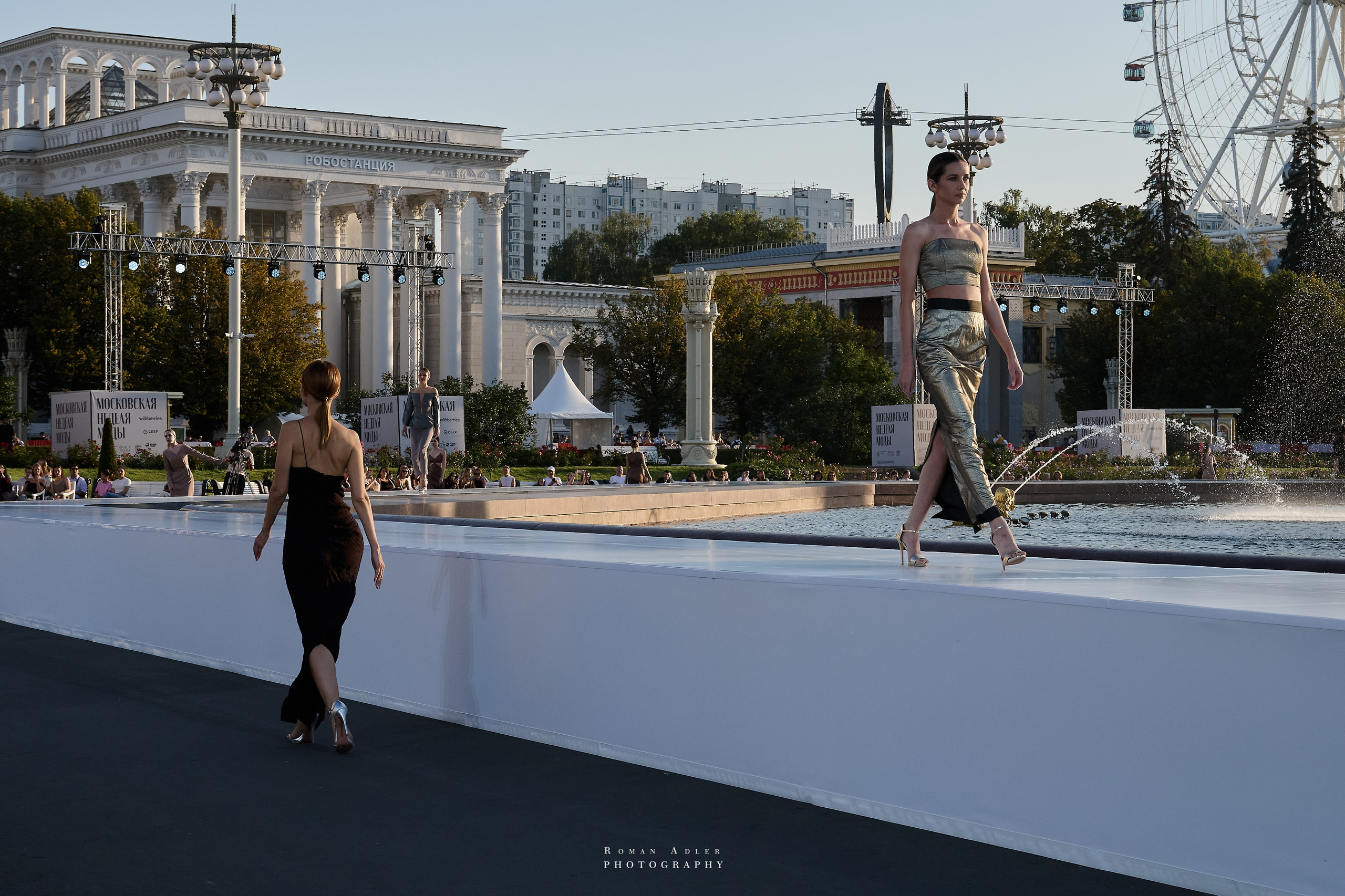 Московская неделя моды. Фотограф Роман Адлер