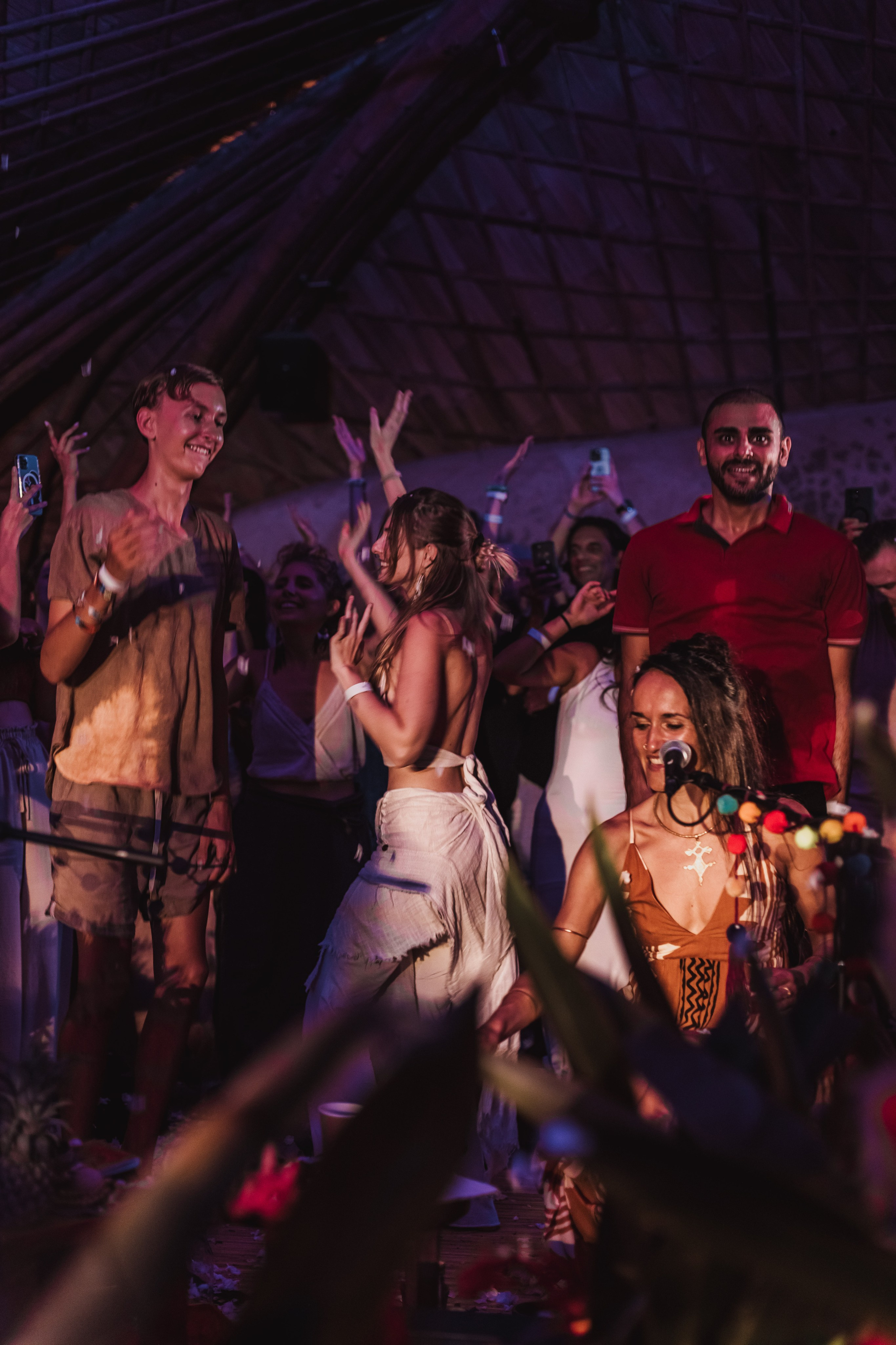 Hanuman Project kirtan at Alchemy april. Mariam Bagdasaryan