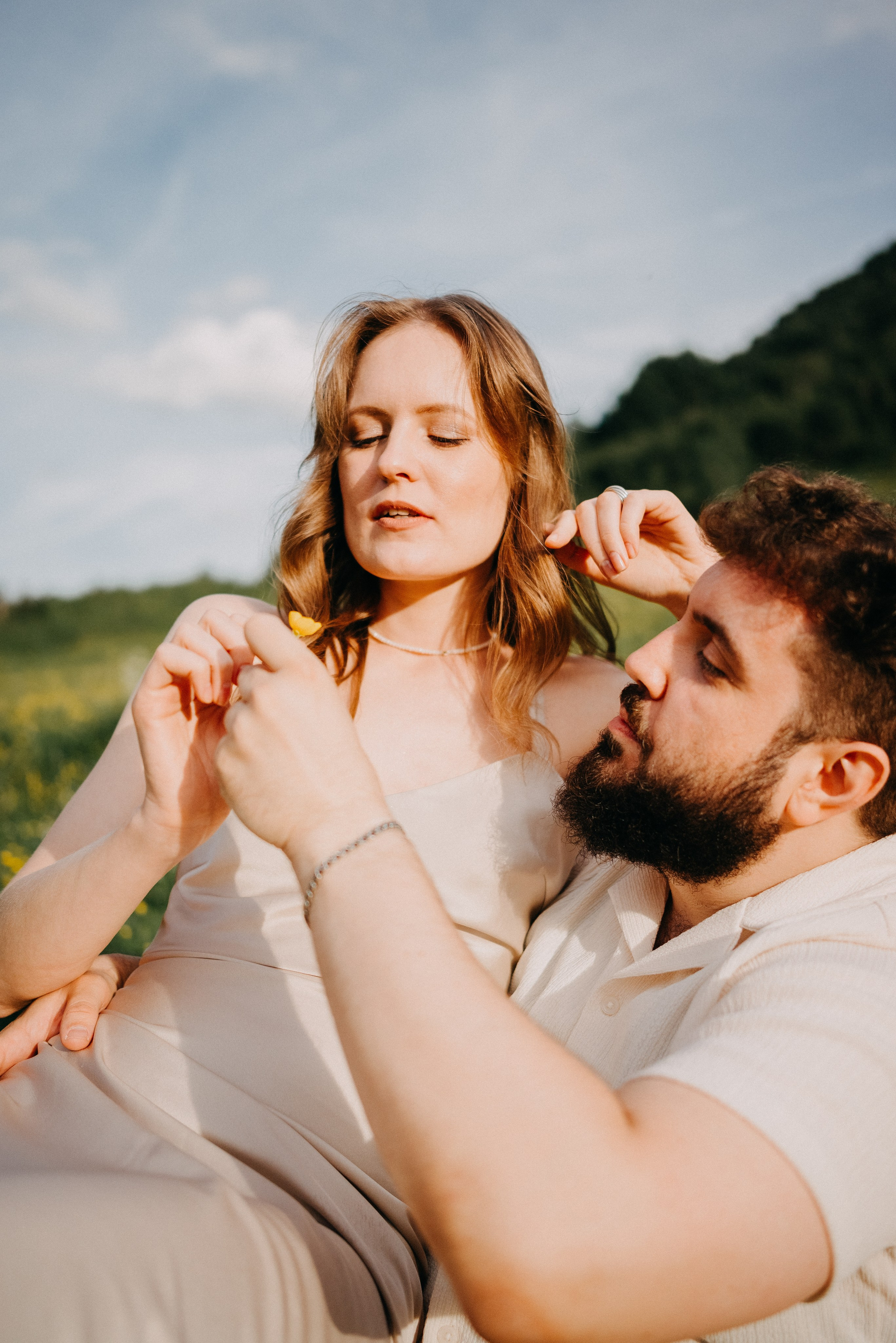 Парная серия в горах Казбеги. Портретный и свадебный фотограф в Тбилиси • xeniqo