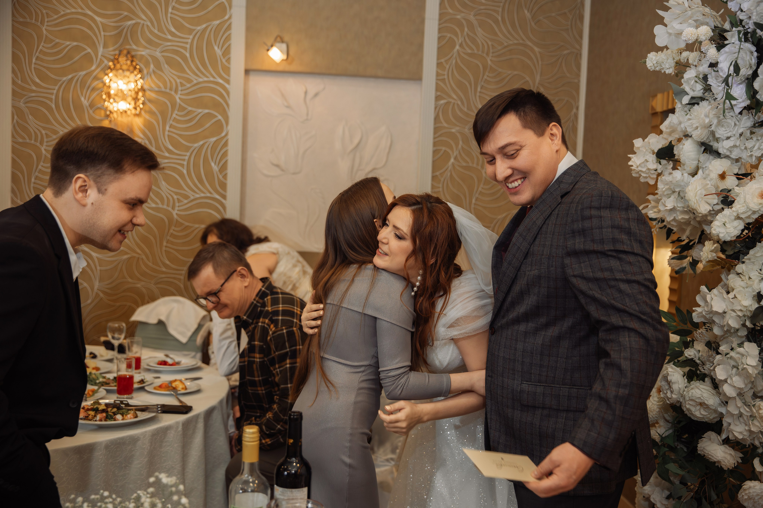 Репортаж Свадебного банкета Юлии и Романа. Семейный и женский фотограф в Москве Надежда Воробьева