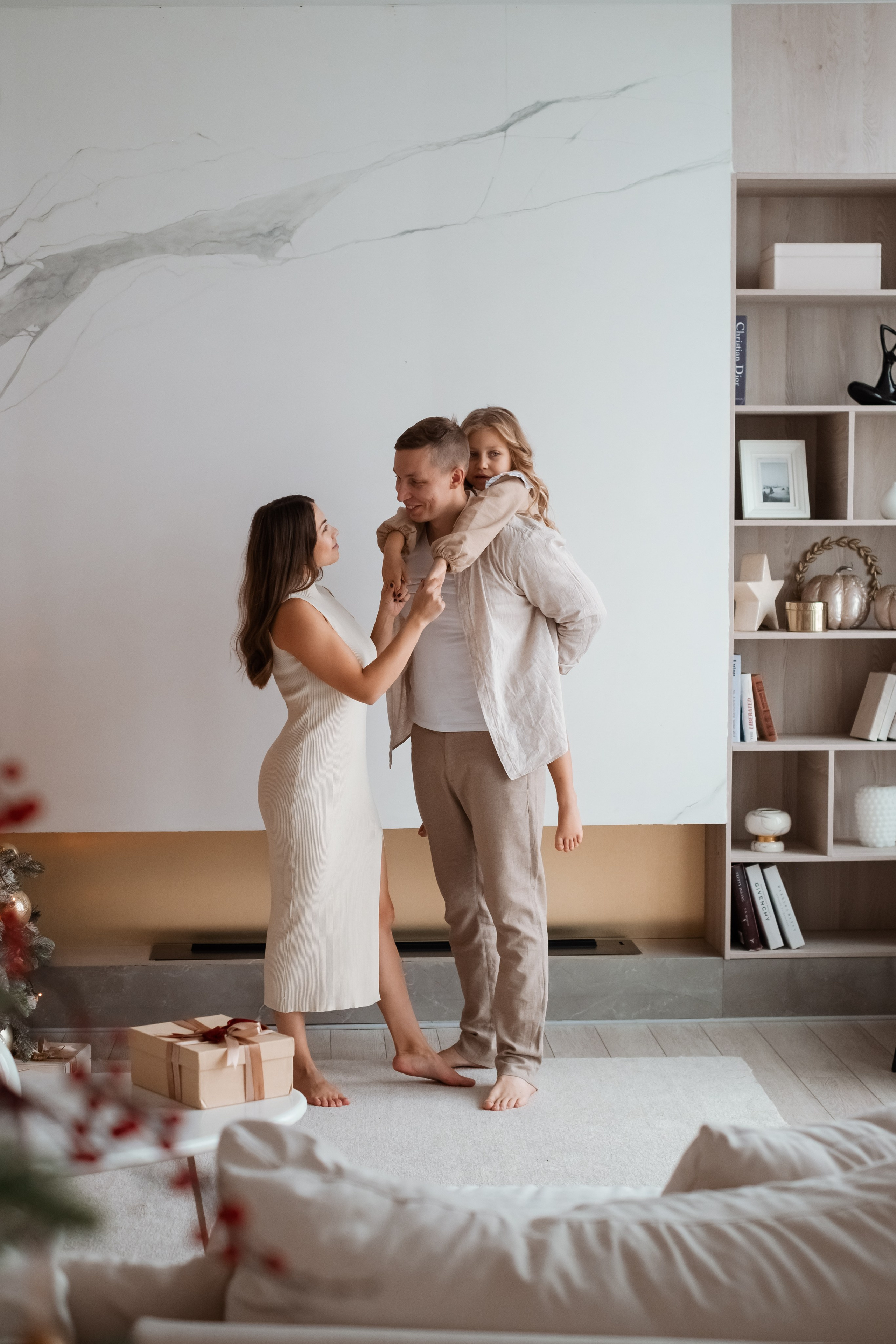 Семейная новогодняя фотосессия. Семейный и детский фотограф в Мелитополе /Наталья Зацеркляная
