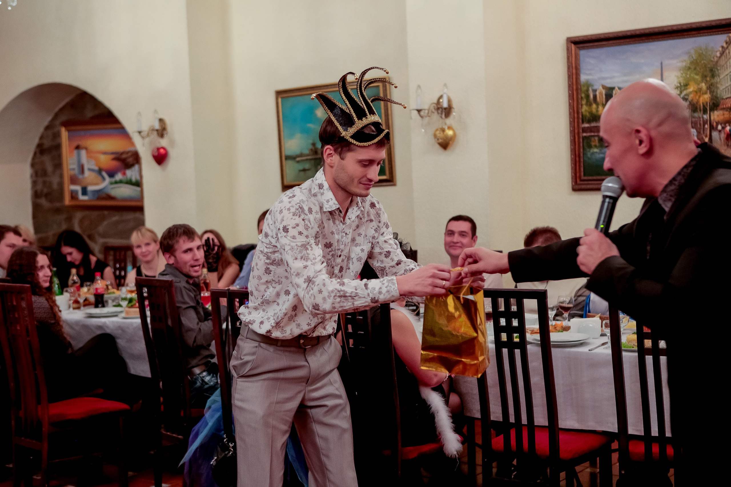 Корпоратив. Max Matvich and Victoria Basova are professionals in their field