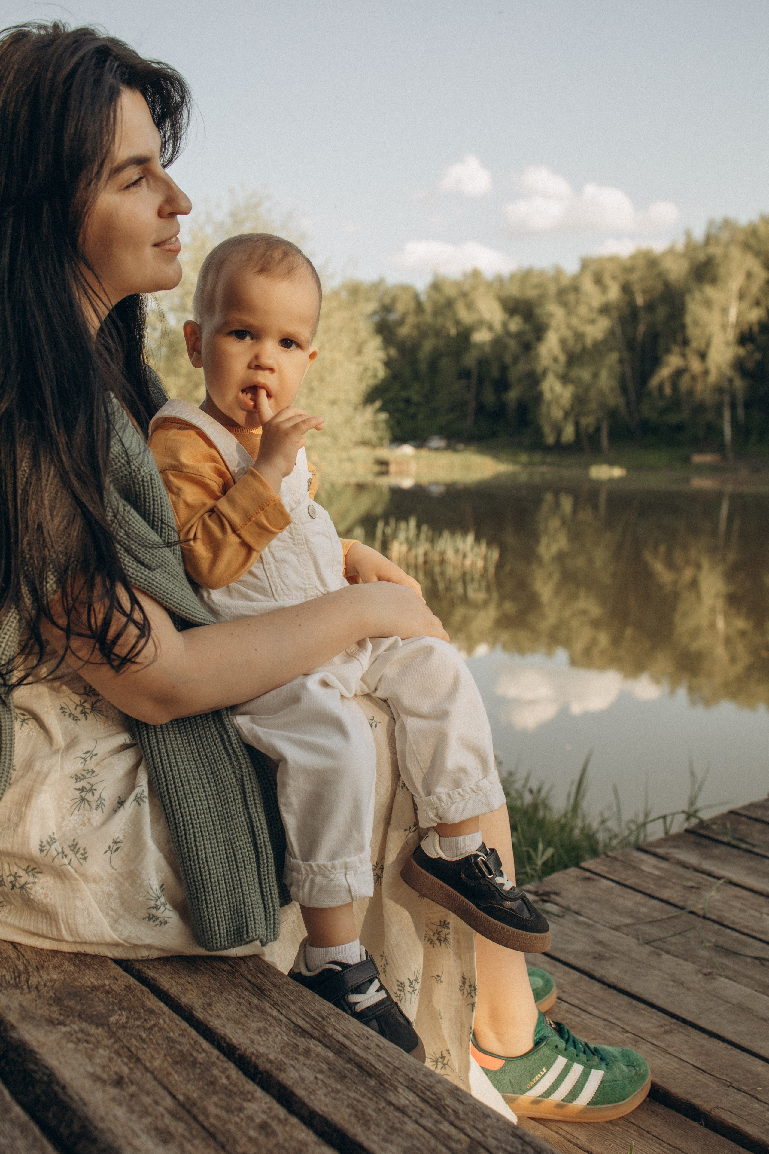 Семейный выходной на озере. Семейный фотограф в Москве Валерия Карпова