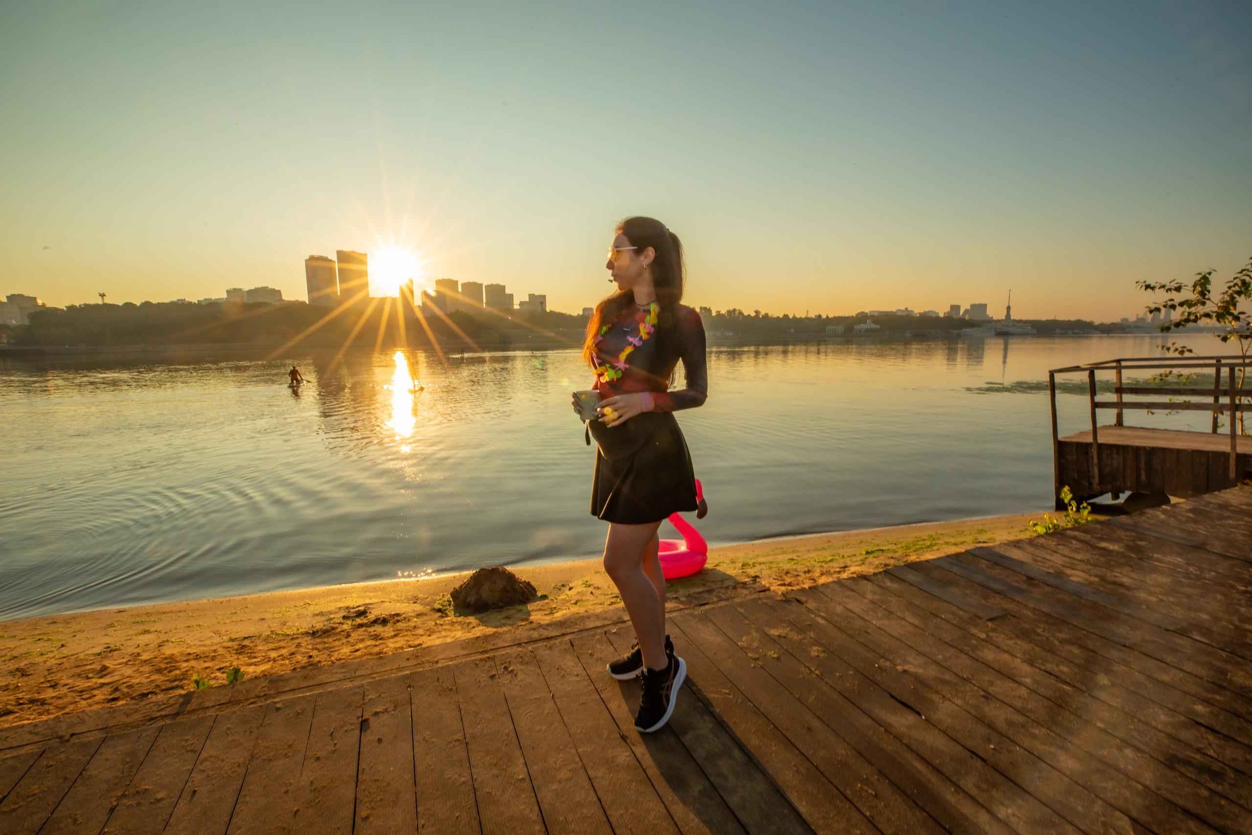 ТУШИНОГИ в последний летний рассвет 31.08.24. Фотограф Сергей Ловкий