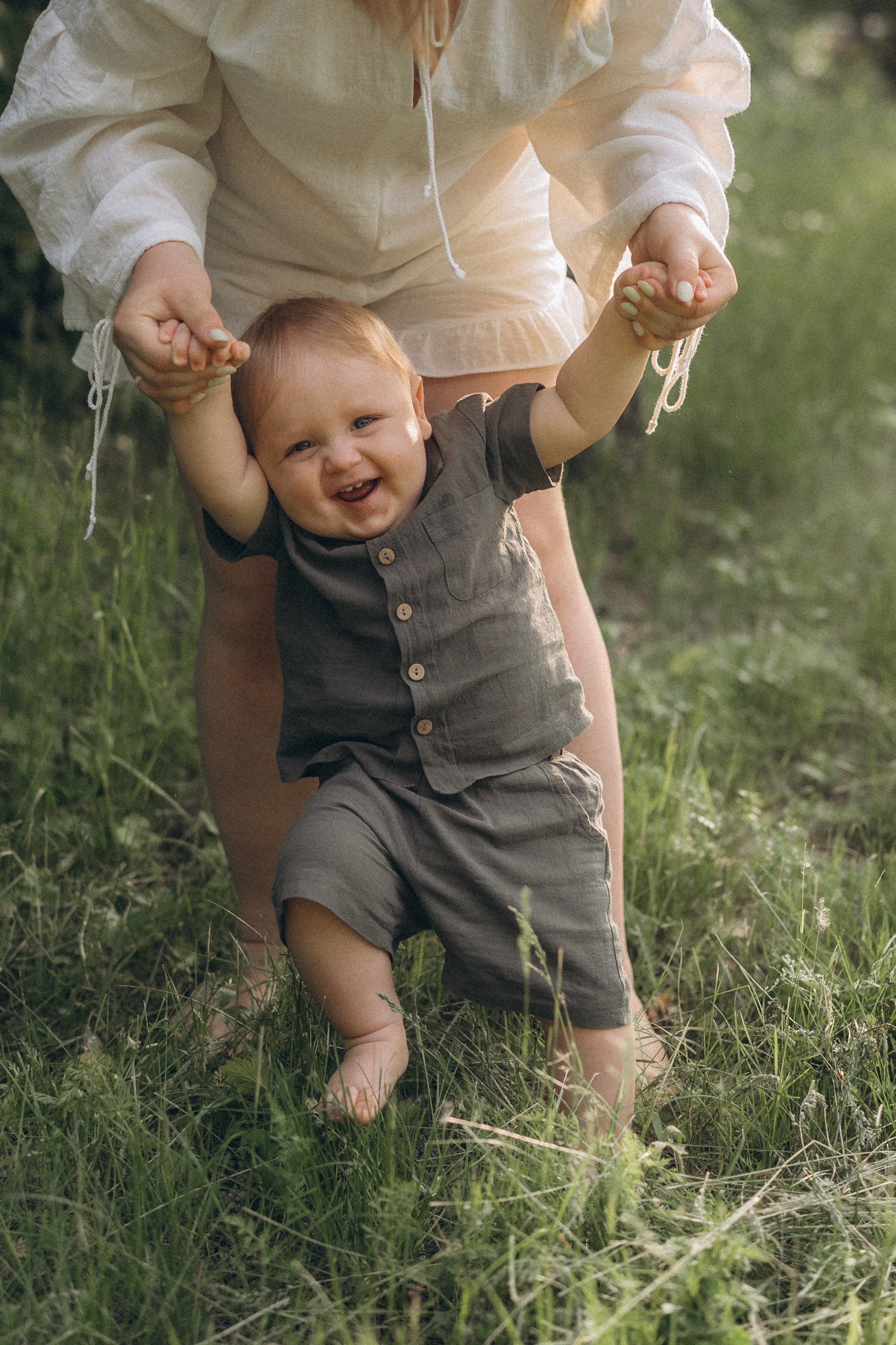 Первый год и первый дождь. Семейный фотограф в Ангарске/ Иркутске