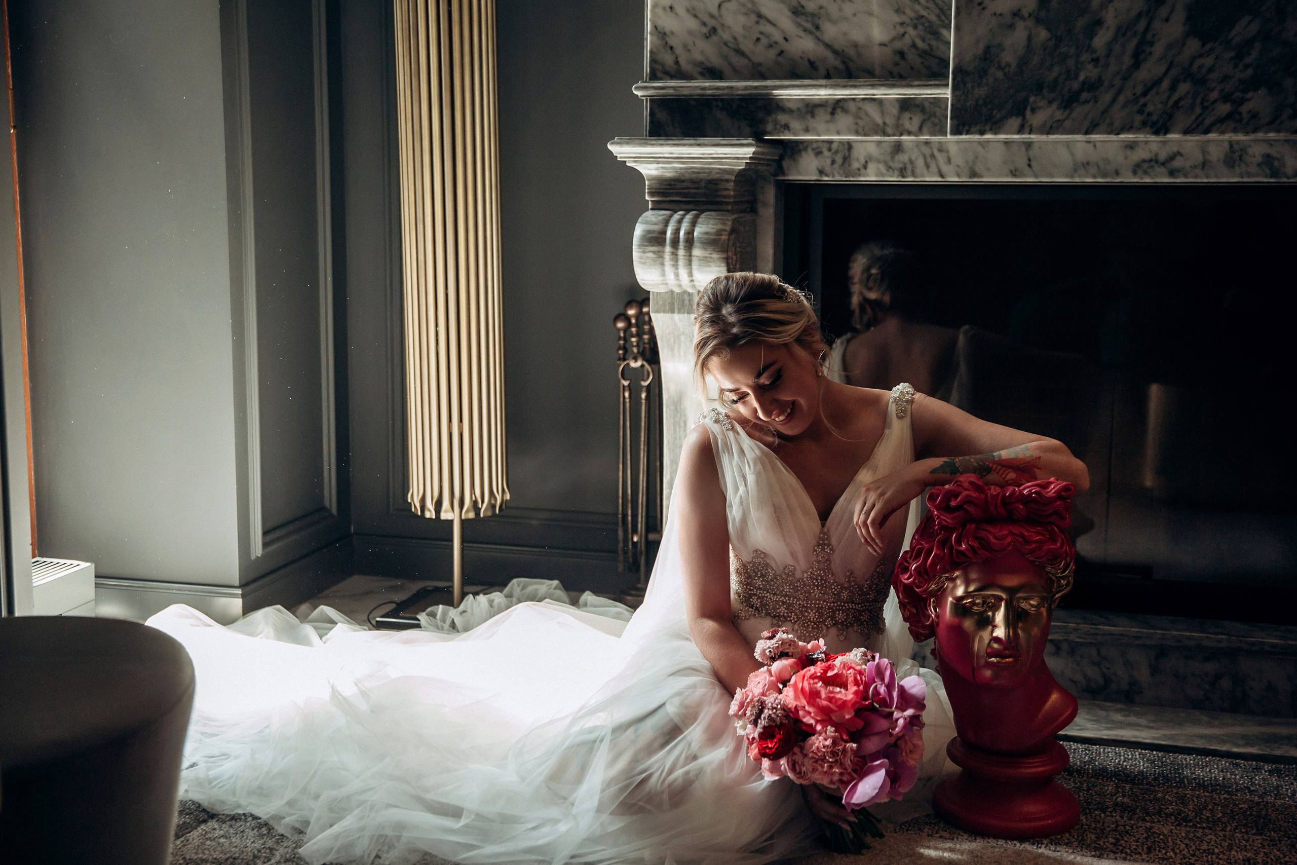 Неоновая свадьба. Свадебный фотограф в Санкт-Петербурге Вика Стукачева