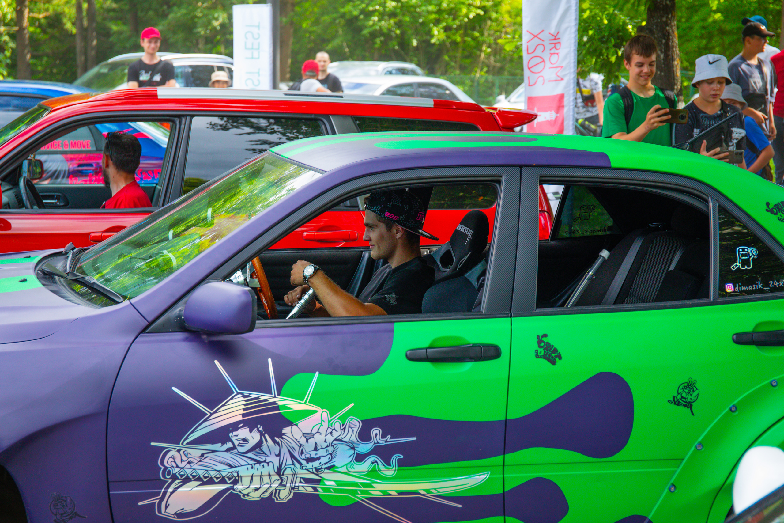 День Молодежи сккц «Юбилейный». Автомобильная фотография в Санкт-Петербурге