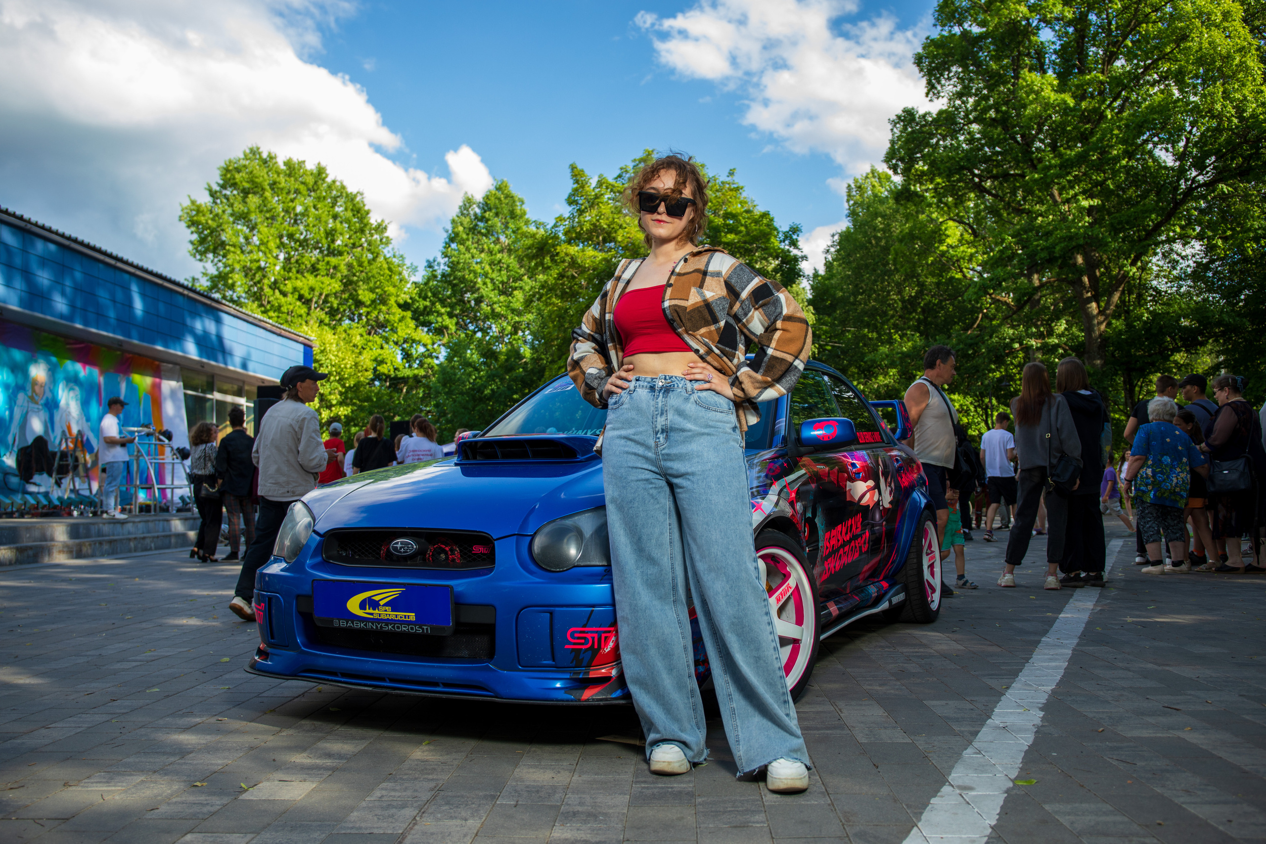 День Молодежи сккц «Юбилейный». Автомобильная фотография в Санкт-Петербурге