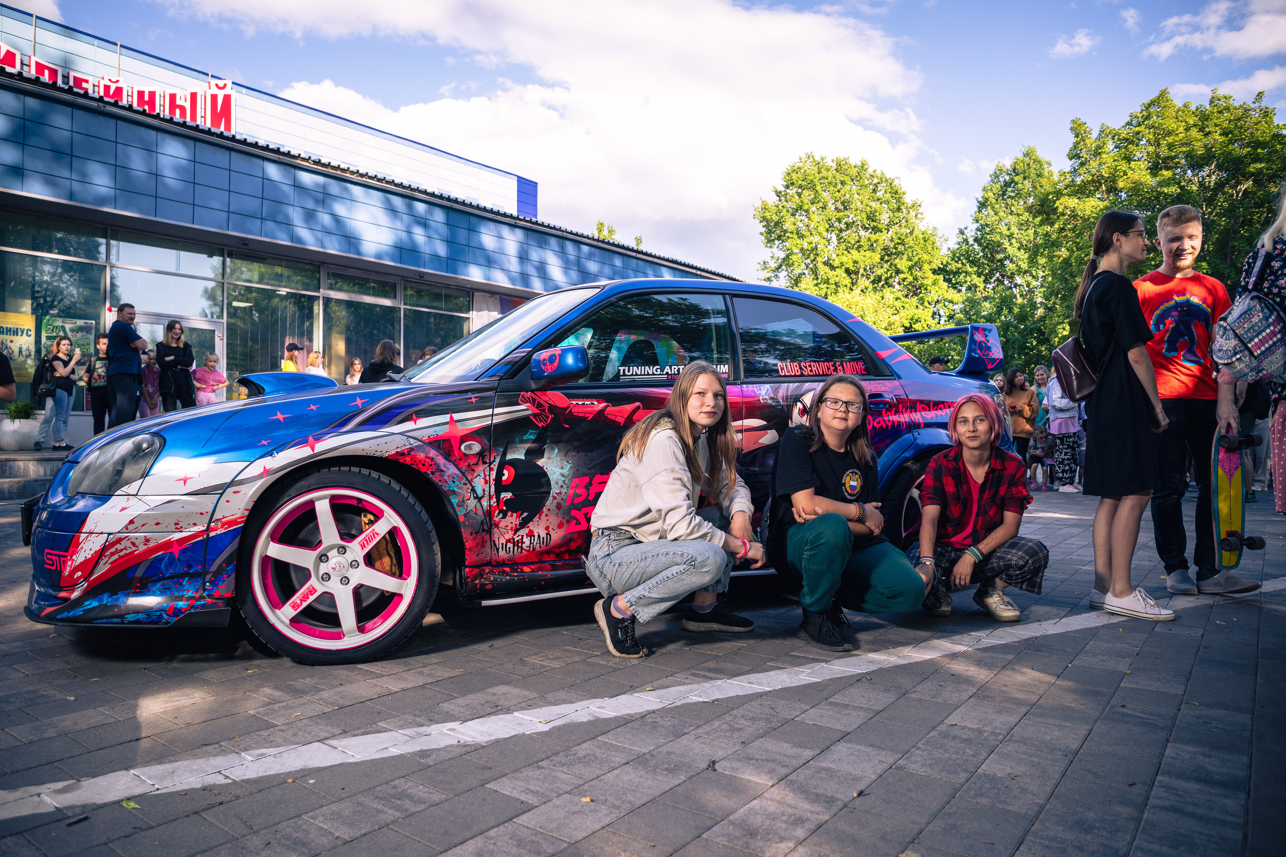 День Молодежи сккц «Юбилейный». Автомобильная фотография в Санкт-Петербурге