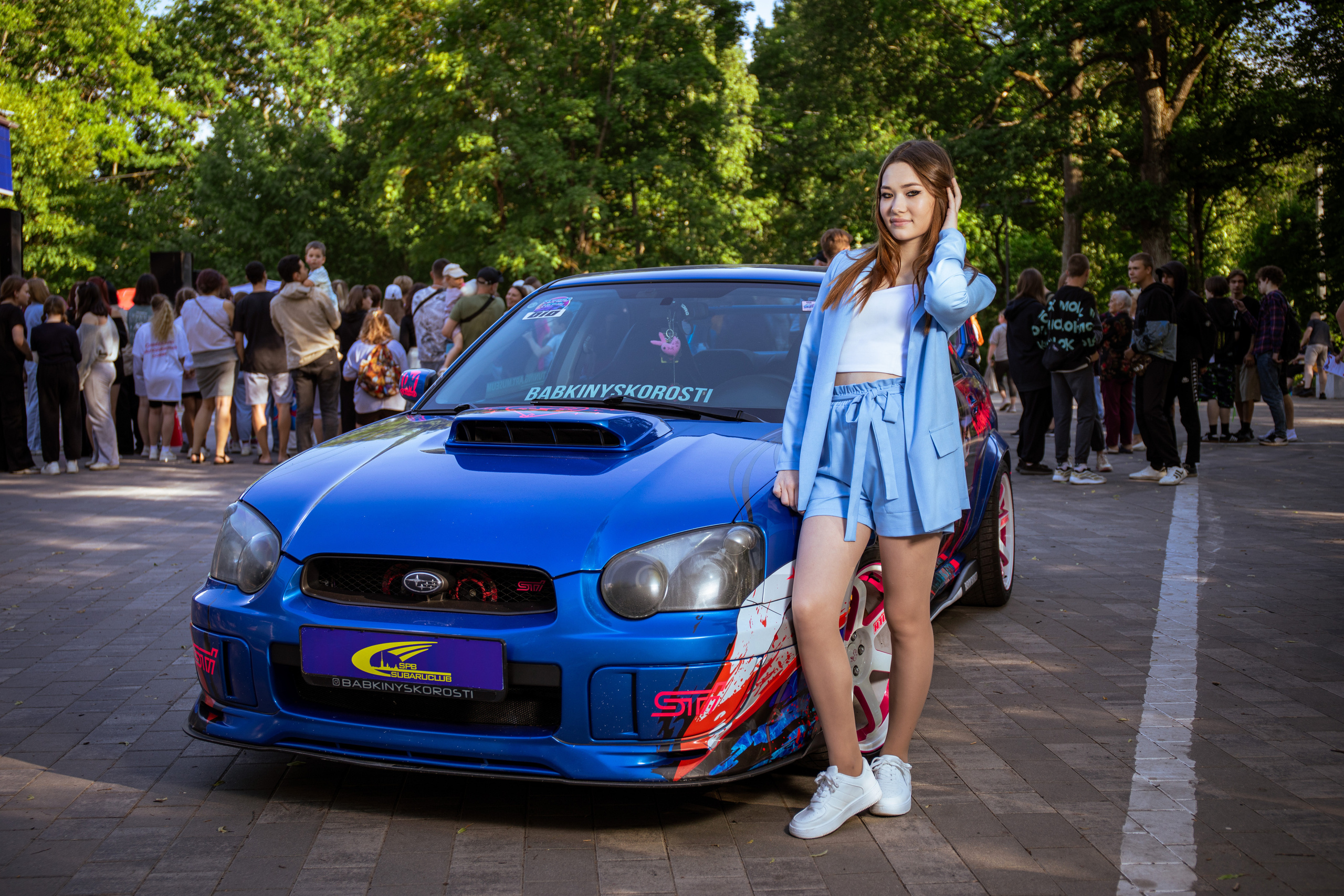 День Молодежи сккц «Юбилейный». Автомобильная фотография в Санкт-Петербурге