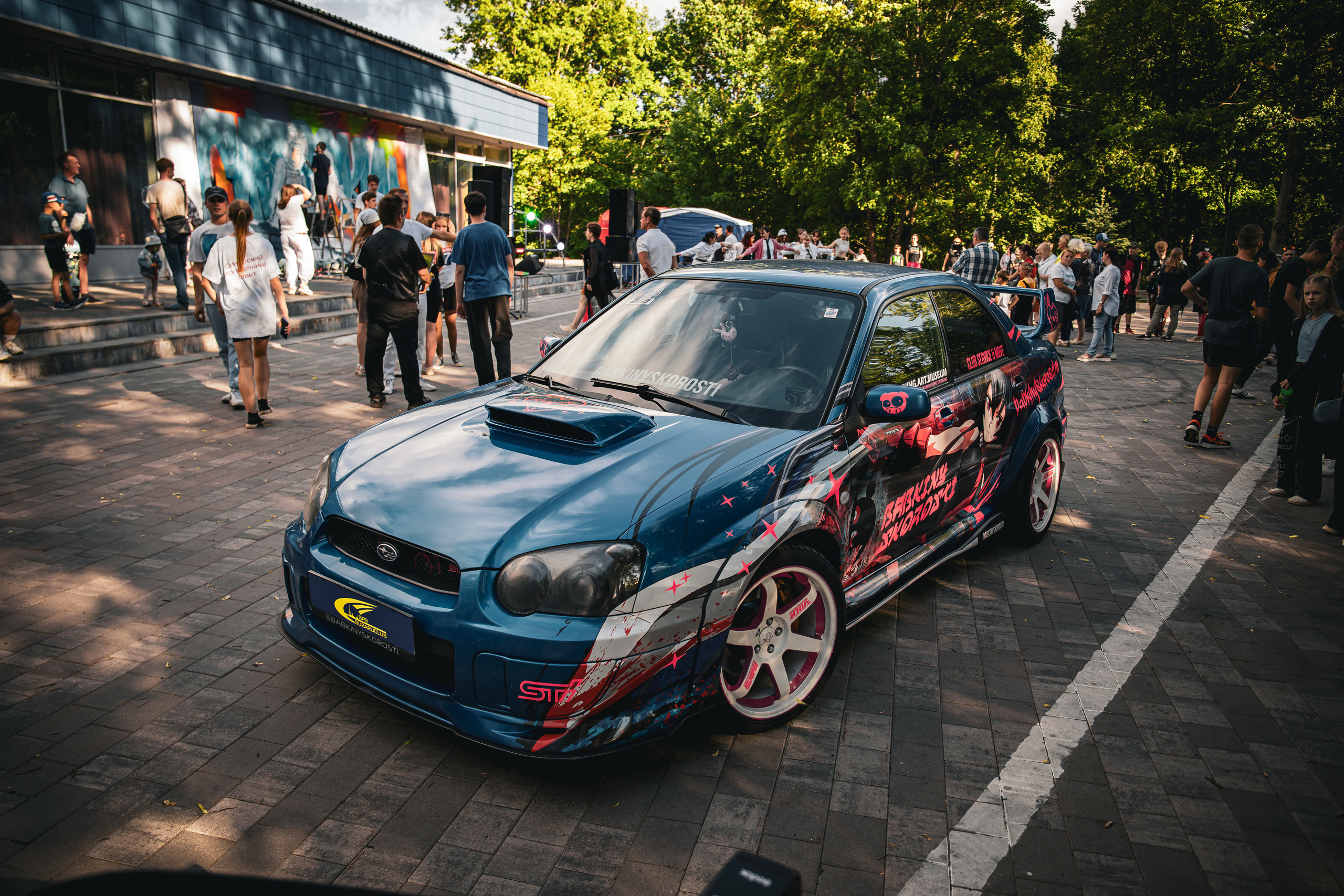 День Молодежи сккц «Юбилейный». Автомобильная фотография в Санкт-Петербурге