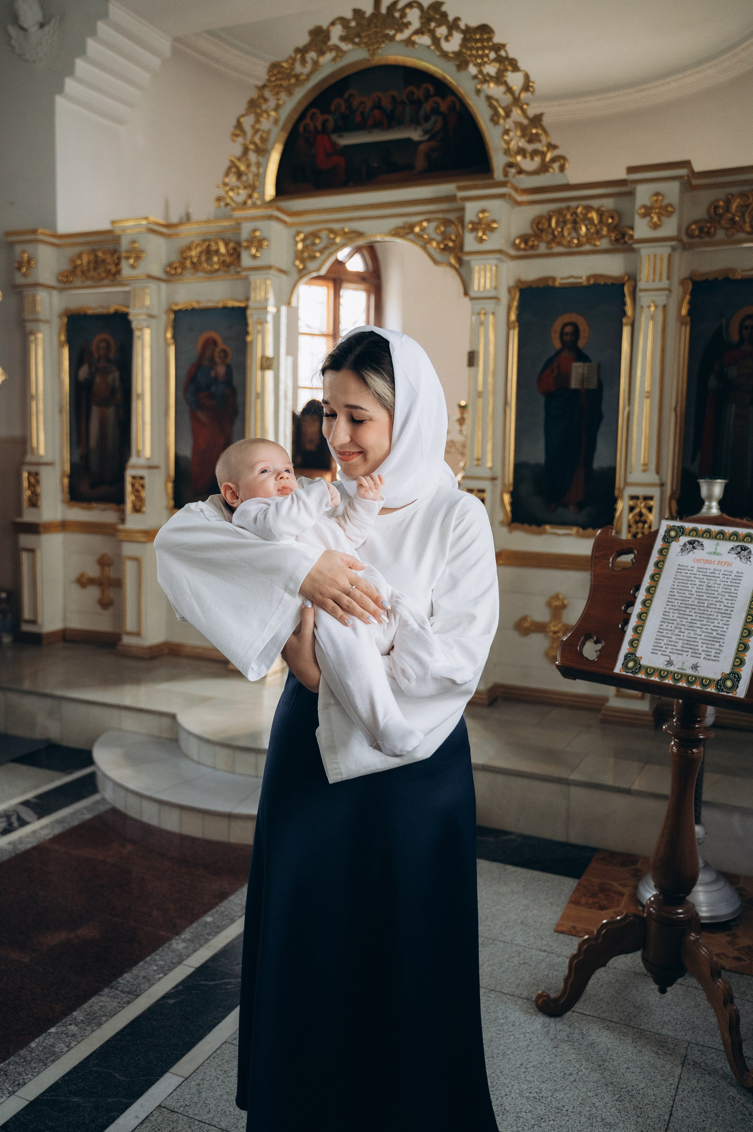 Крещение Артура (Храм Марии Магдалины). Семейный фотограф в Минске Дарья Дреко