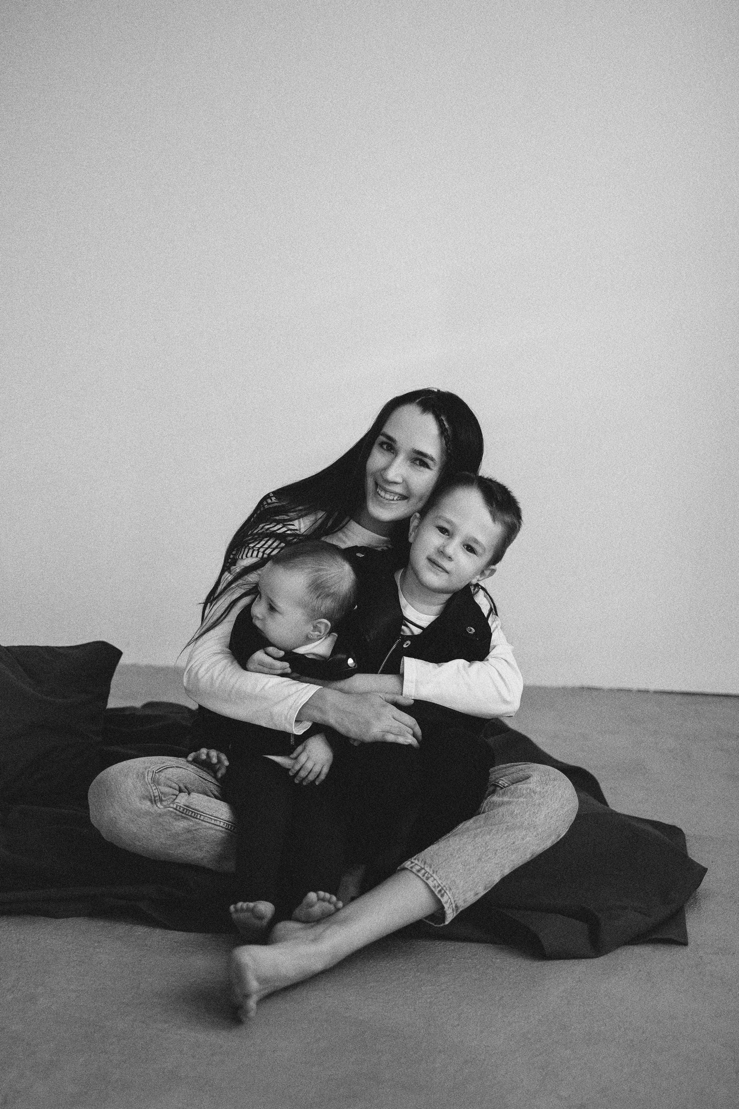 Семейная история в студии. Семейный и детский фотограф, таганрог, ростов-на-дону