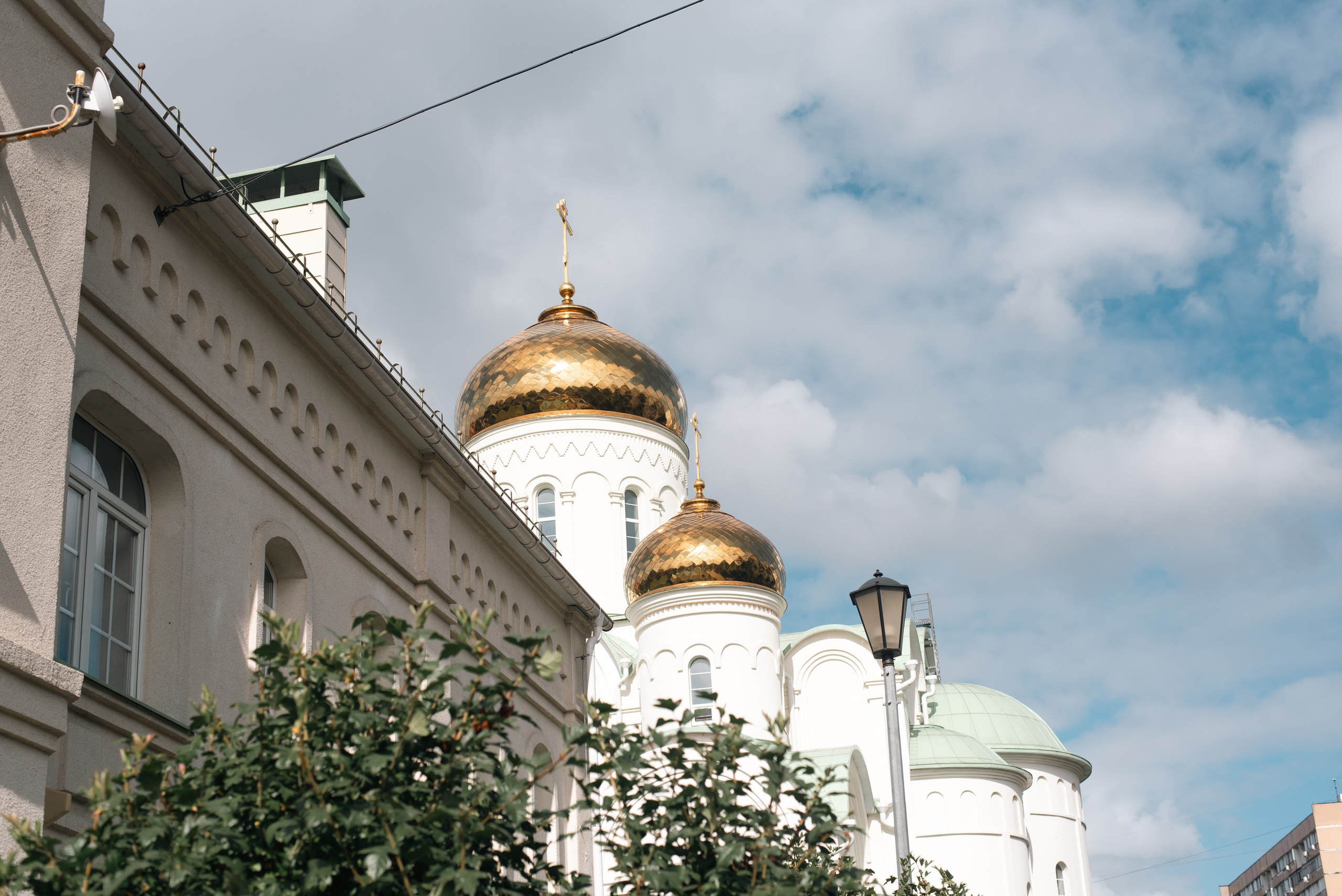 Храм Андрея Боголюбского, служба с участием войск РХБ защиты. Фотограф, визажист. Москва