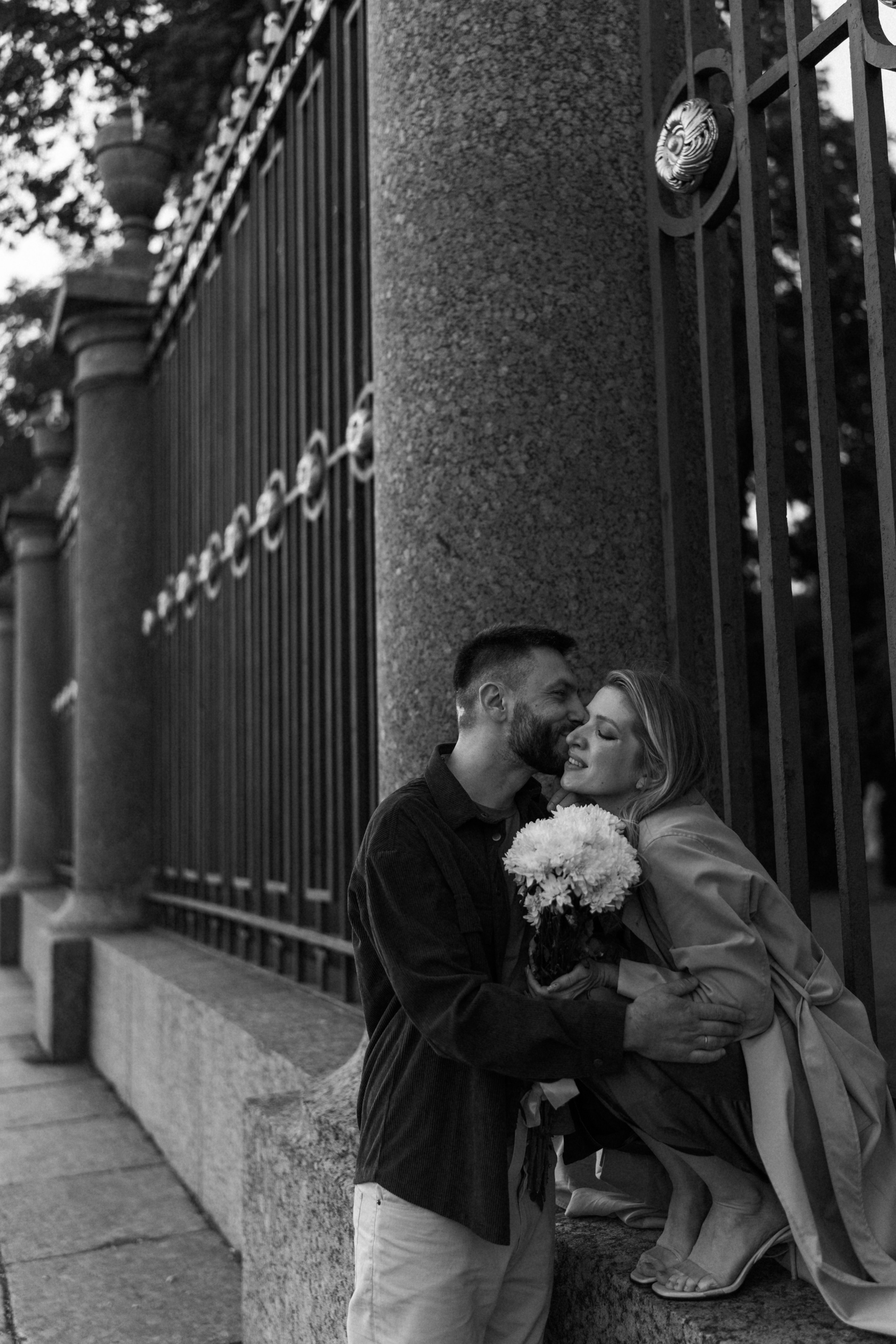 Максим и Настя / Разводные мосты. Фотограф в Санкт-Петербурге — Лучина Екатерина