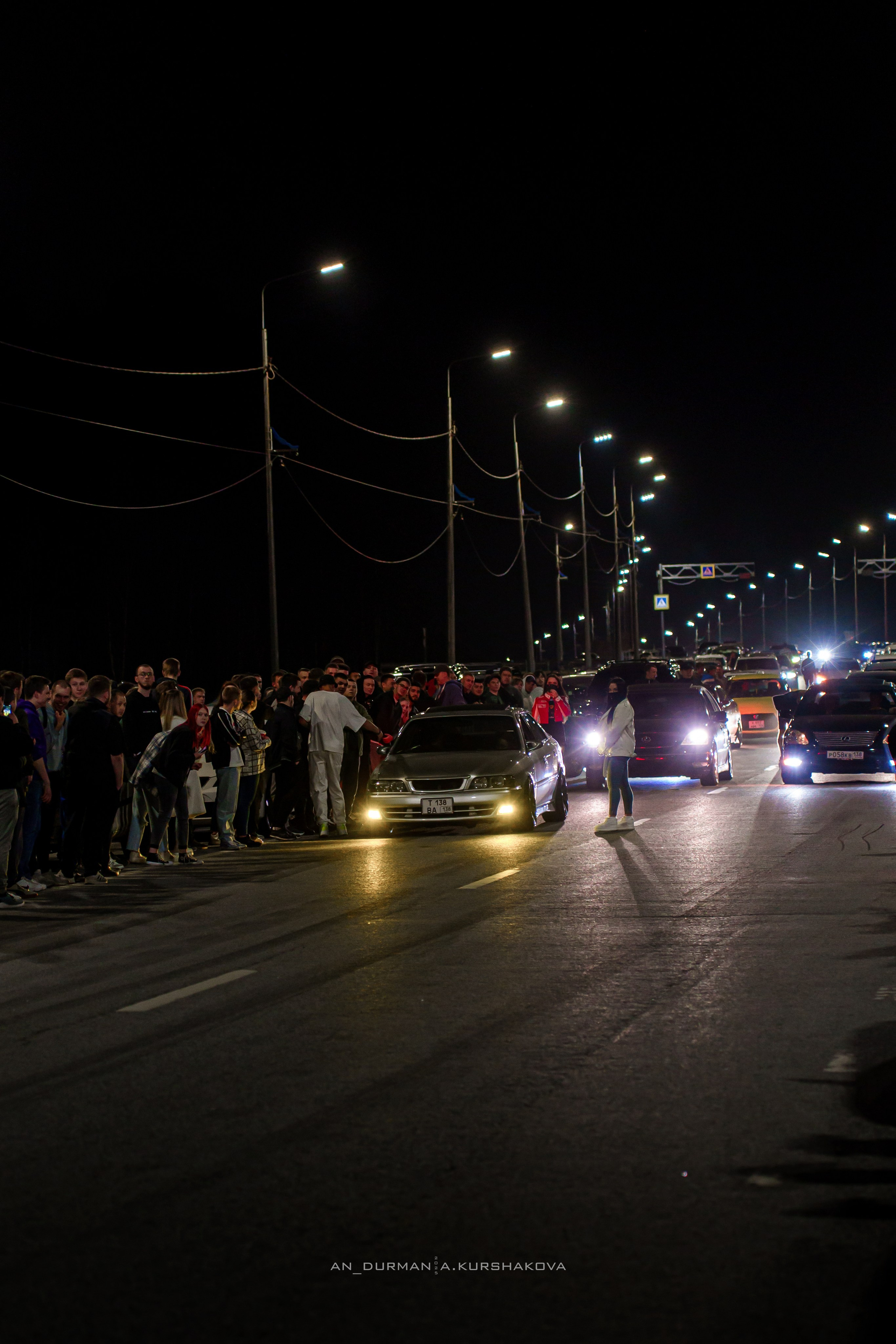 Night drag 25'. Фотограф, видеограф и пилот дрона на Байкале