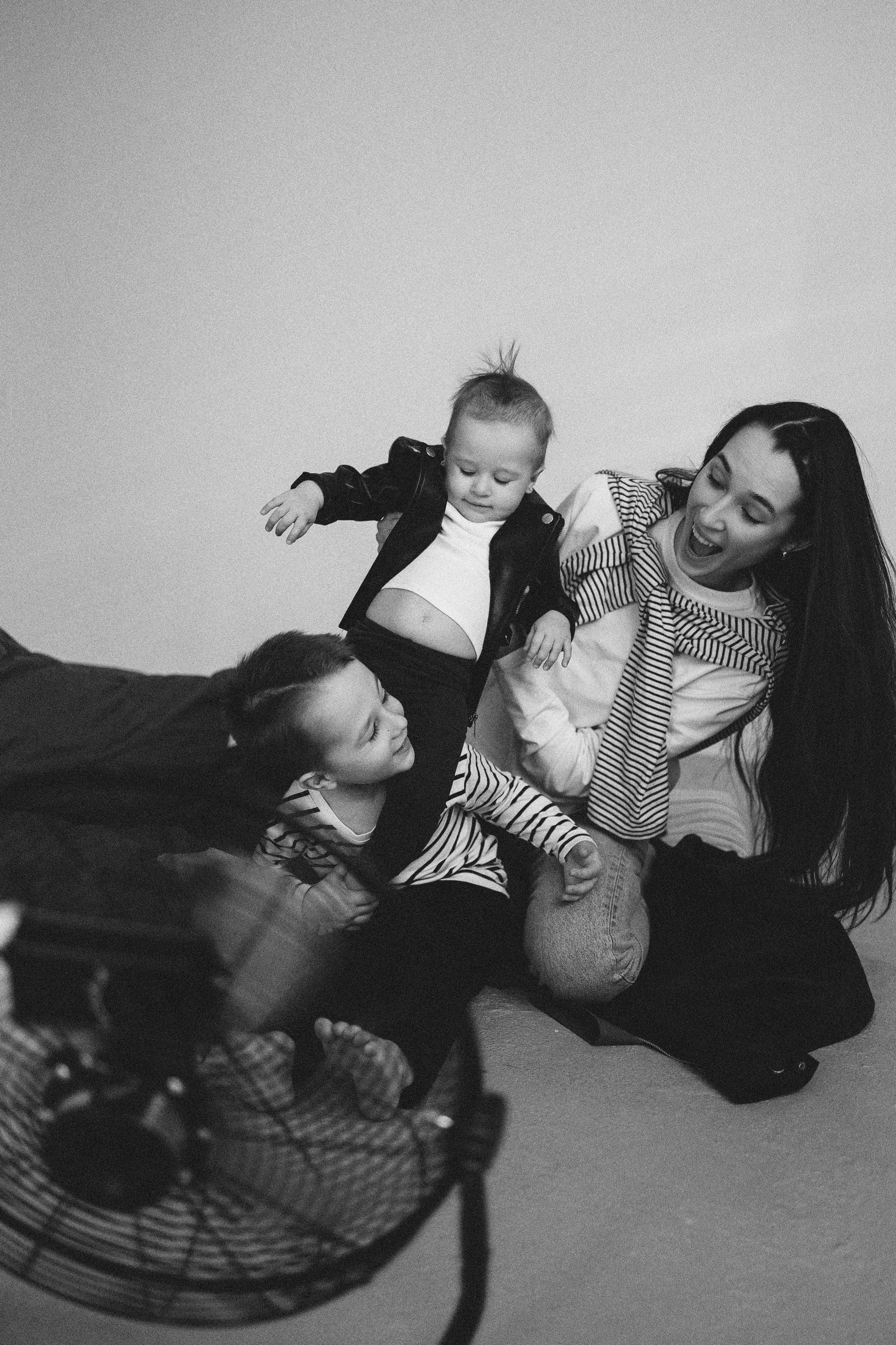 Семейная история в студии. Семейный и детский фотограф, таганрог, ростов-на-дону