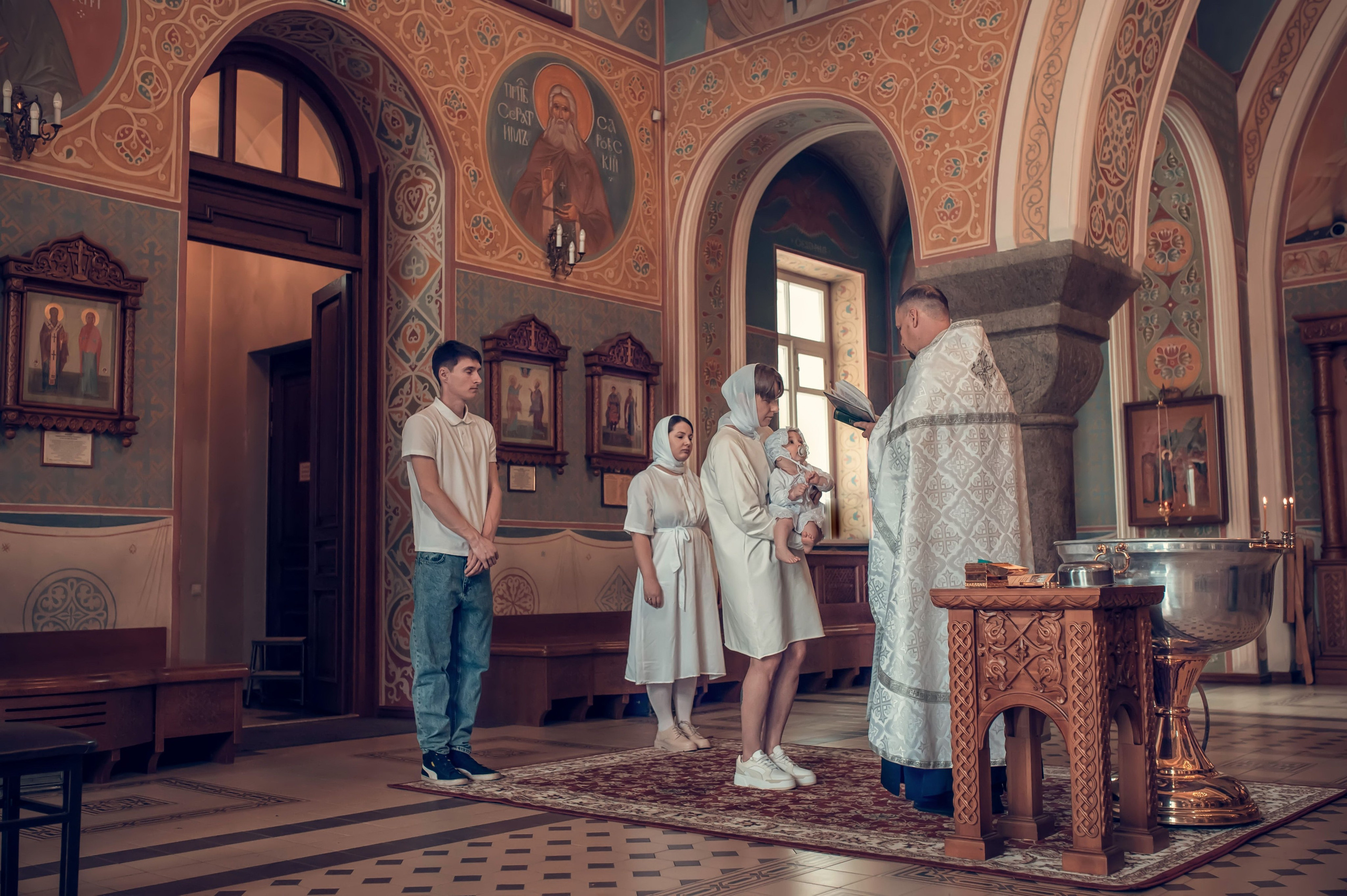 Крещение Красноярск. Фотографы крещения/венчания  Красноярск Татьяна и Вячеслав Переваловы