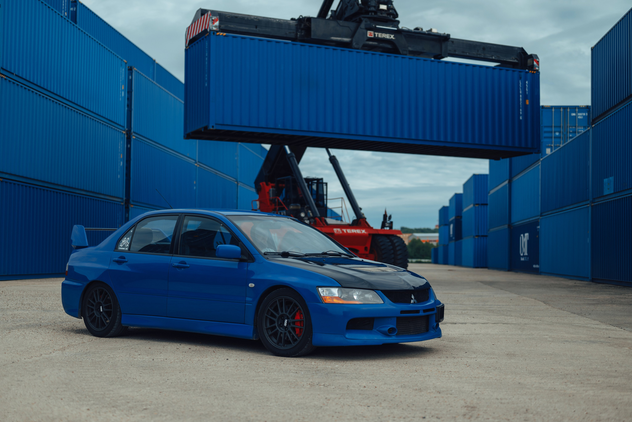 Mitsubishi Lancer Evo VIII. DeLorein