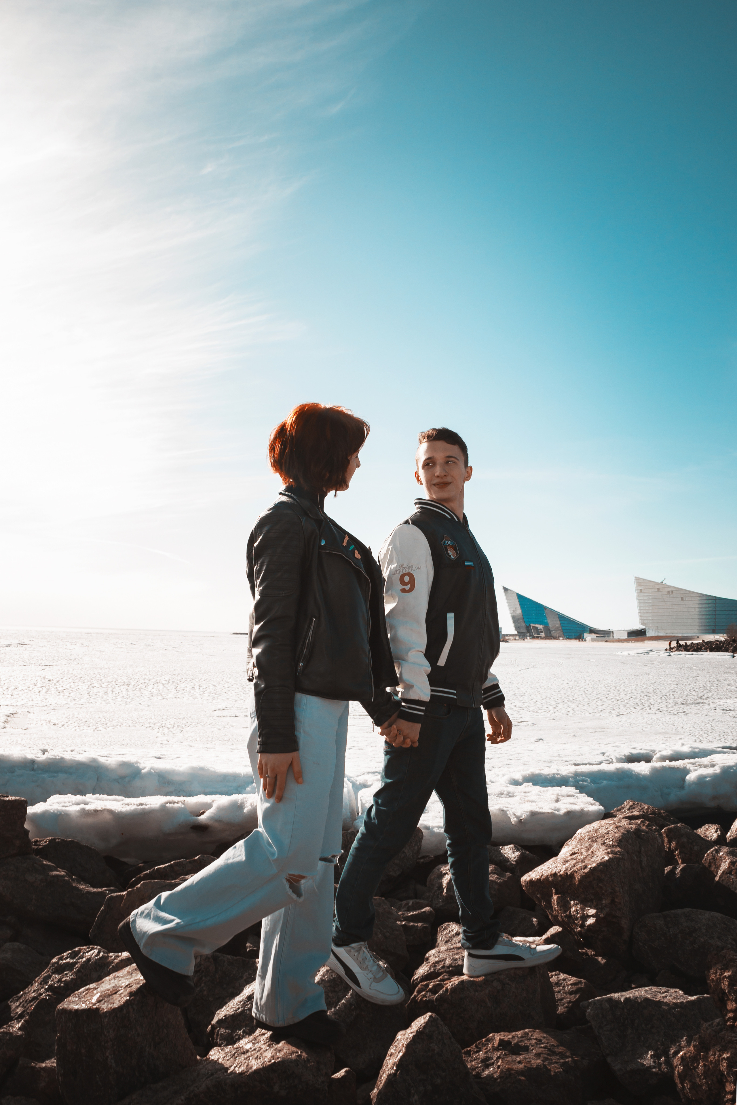 Прогулочная фотосессия в СПБ. Семейный и свадебный фотограф в Петербурге Евгения и Николай Шевчук