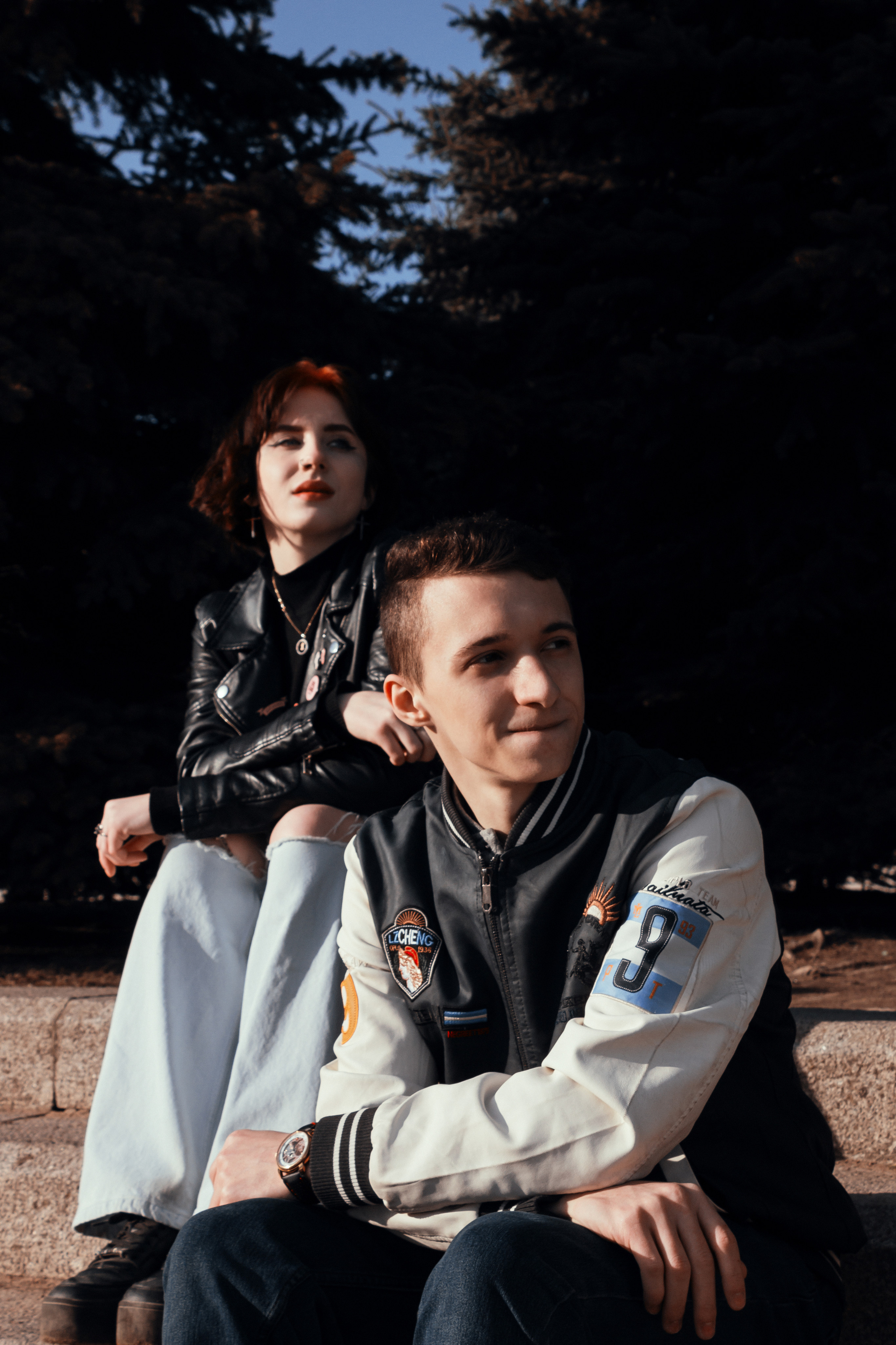 Прогулочная фотосессия в СПБ. Семейный и свадебный фотограф в Петербурге Евгения и Николай Шевчук