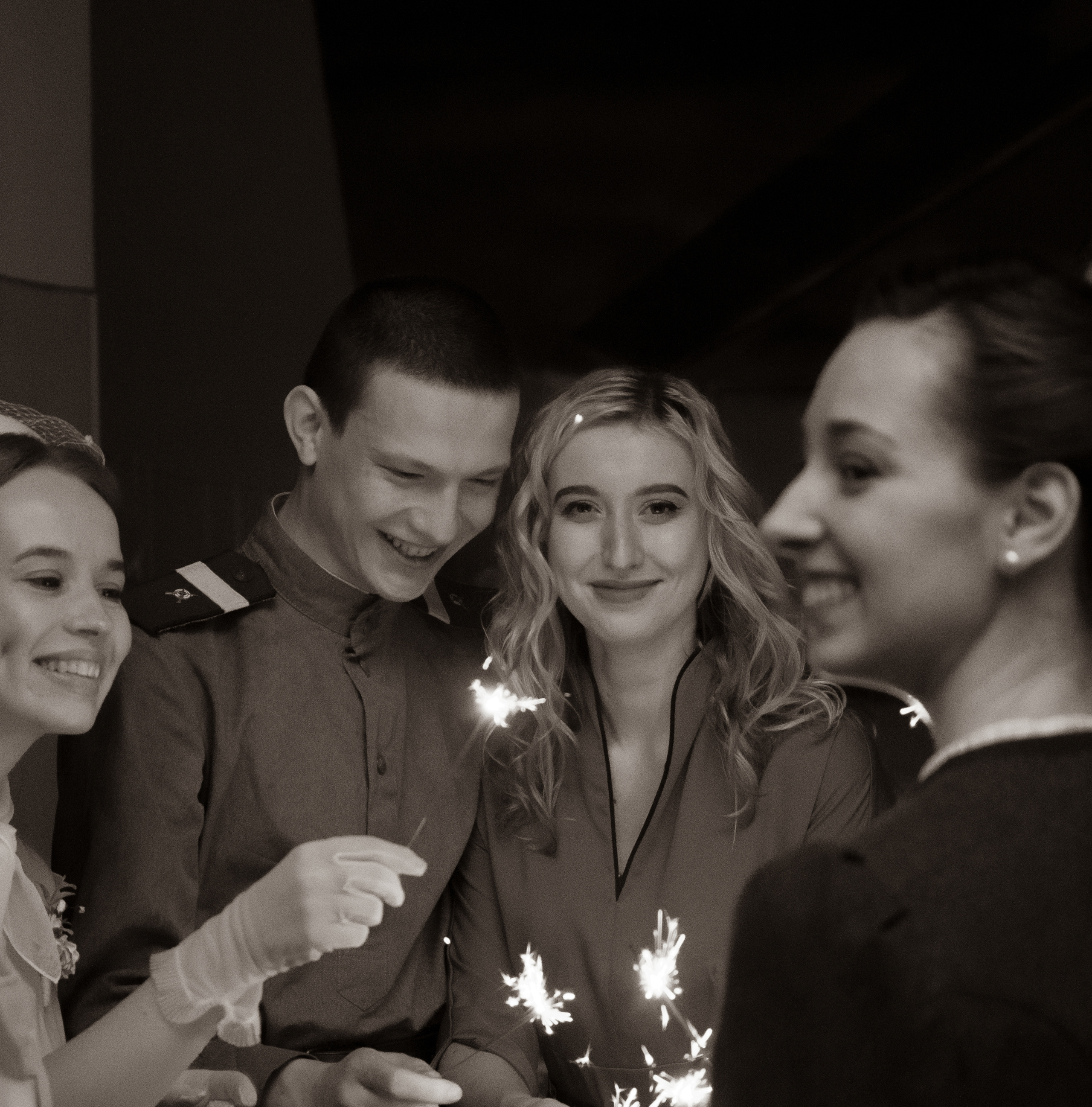 Зимний вечер в Политехе. Семейный и свадебный фотограф в Петербурге Евгения и Николай Шевчук