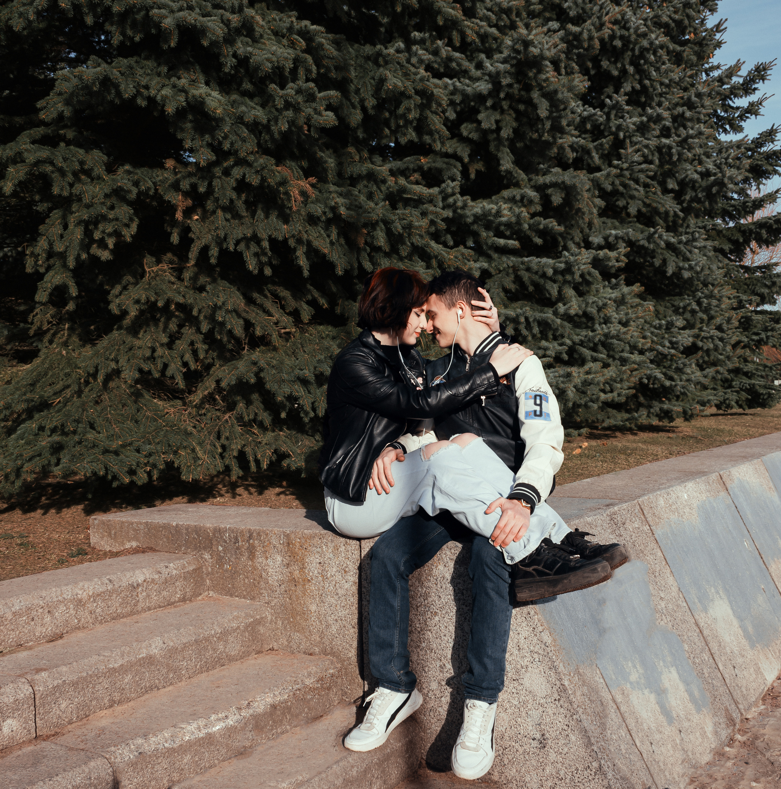 Прогулочная фотосессия в СПБ. Семейный и свадебный фотограф в Петербурге Евгения и Николай Шевчук