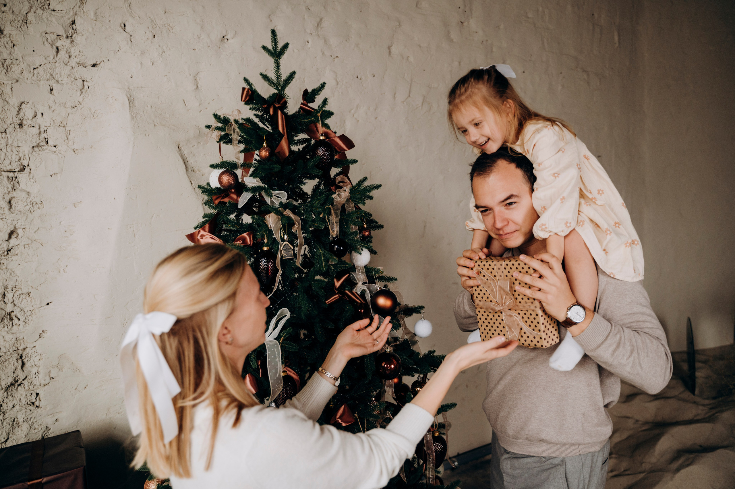 Новогодняя сказка. Семейный и детский фотограф Анастасия Монченко