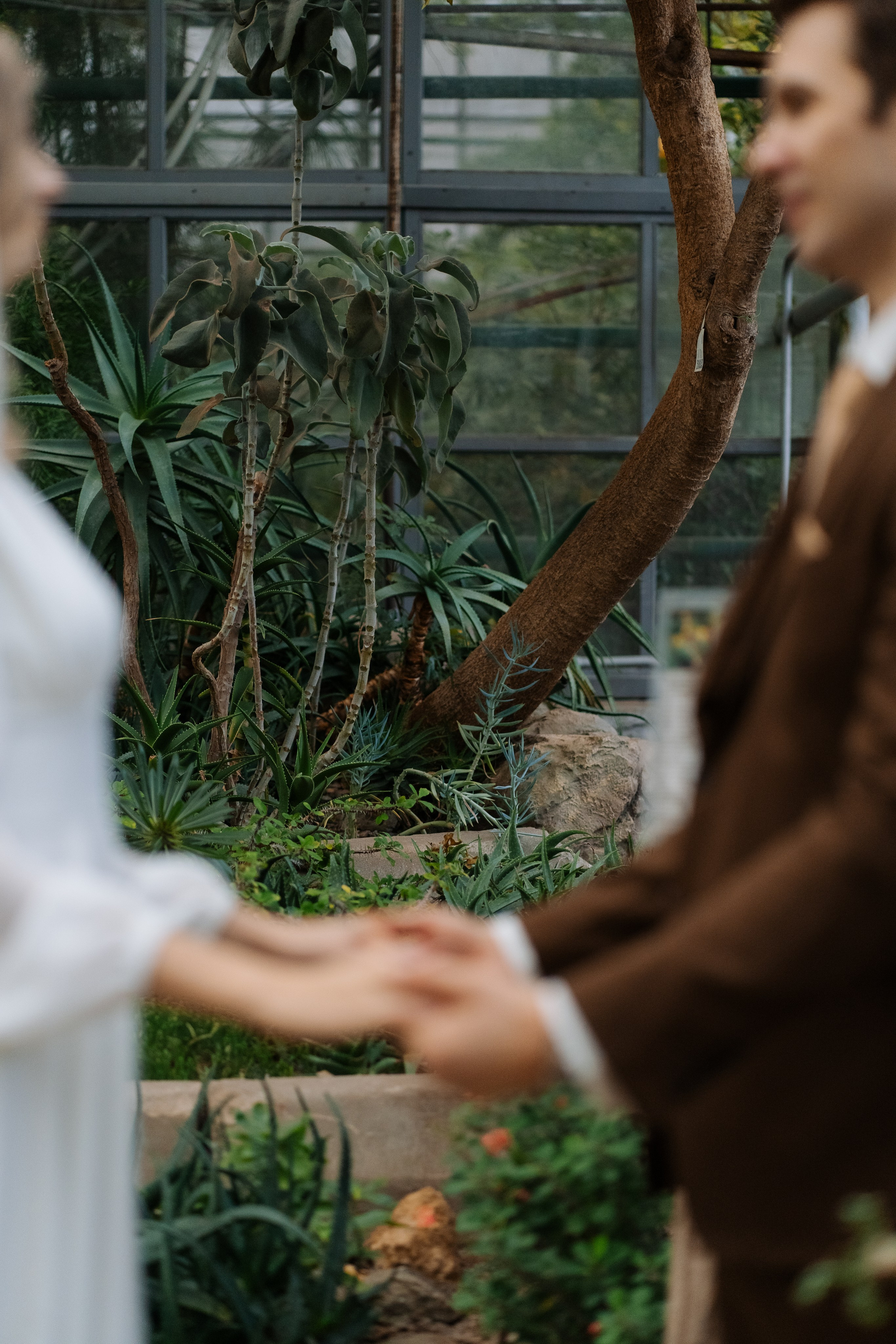 Свадебная фотосессия в оранжерее, Москва. Свадебный фотограф в Москве Анна Полушина