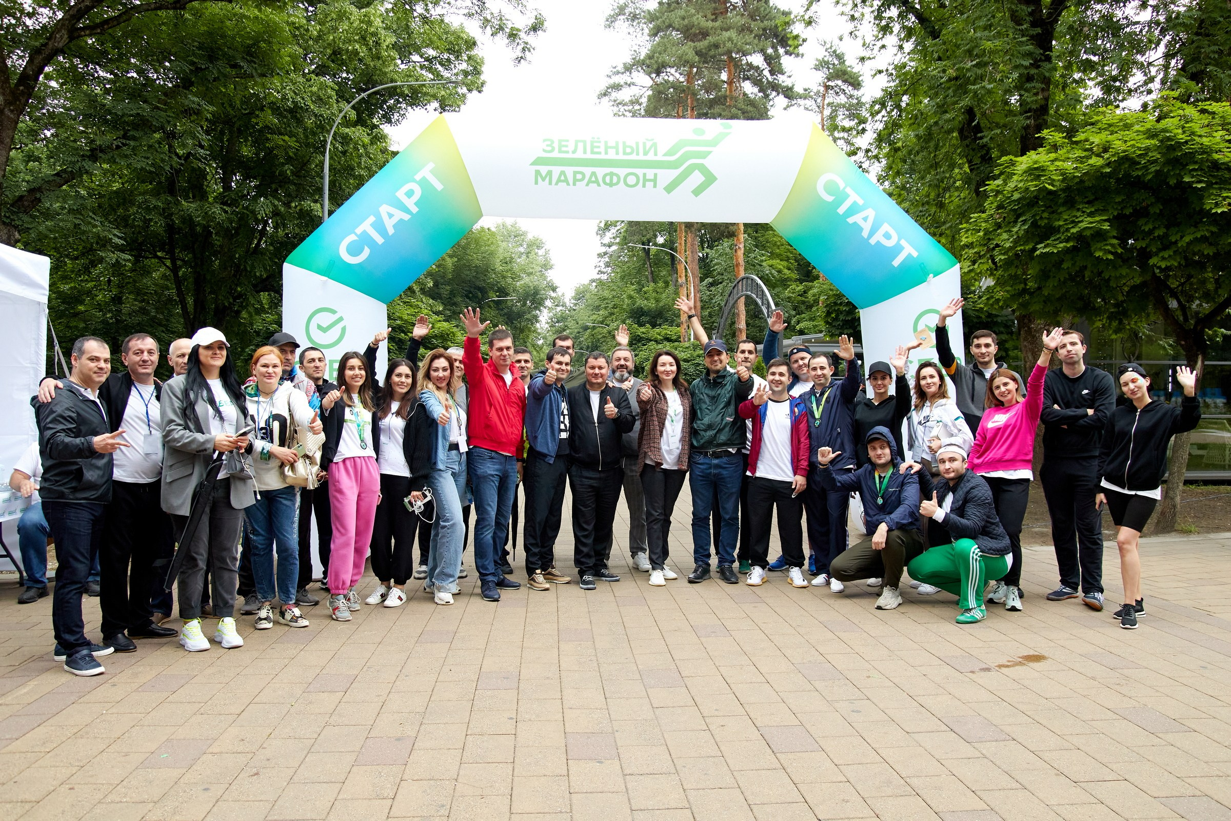 Зелёный марафон Сбербанка. Фотограф и видеограф Антон Калашников | Пятигорск